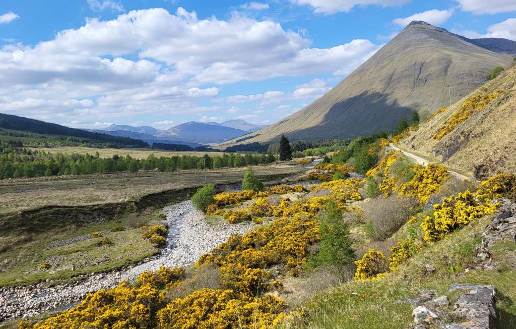 On the way to Bridge of Orchy 