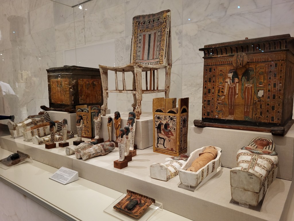 Display at National Museum of Egyptian Civilization (NMEC)