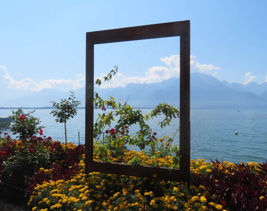 A splendid view of the Geneva Lake