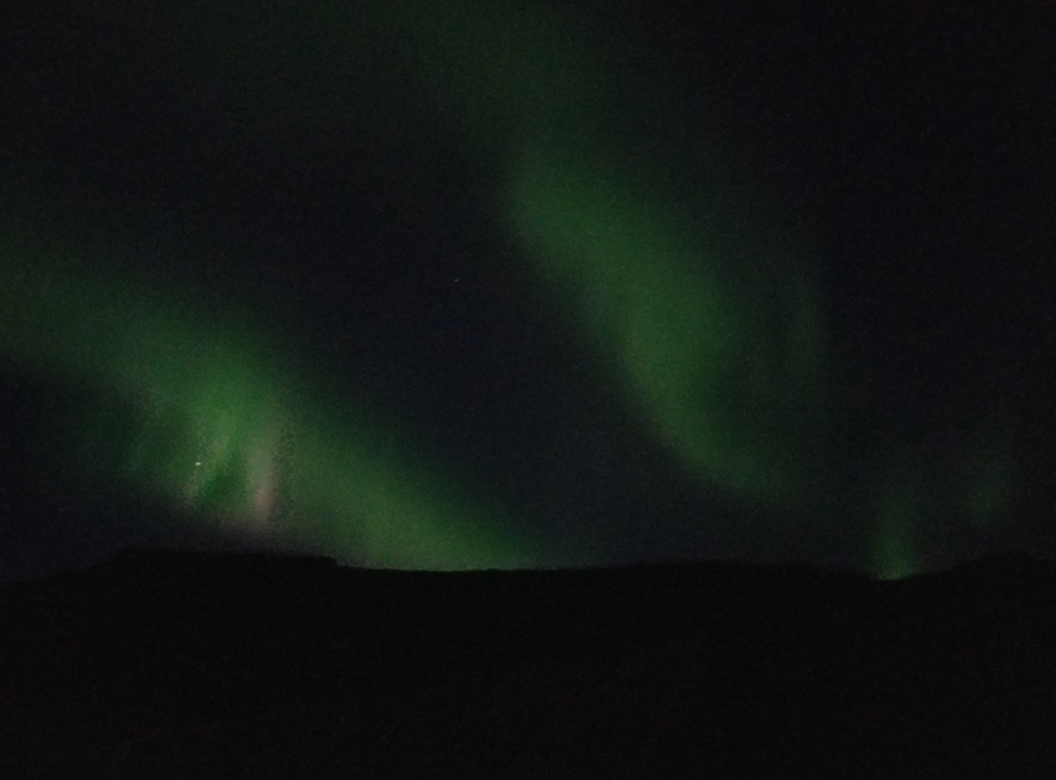 Multi-colored aurora