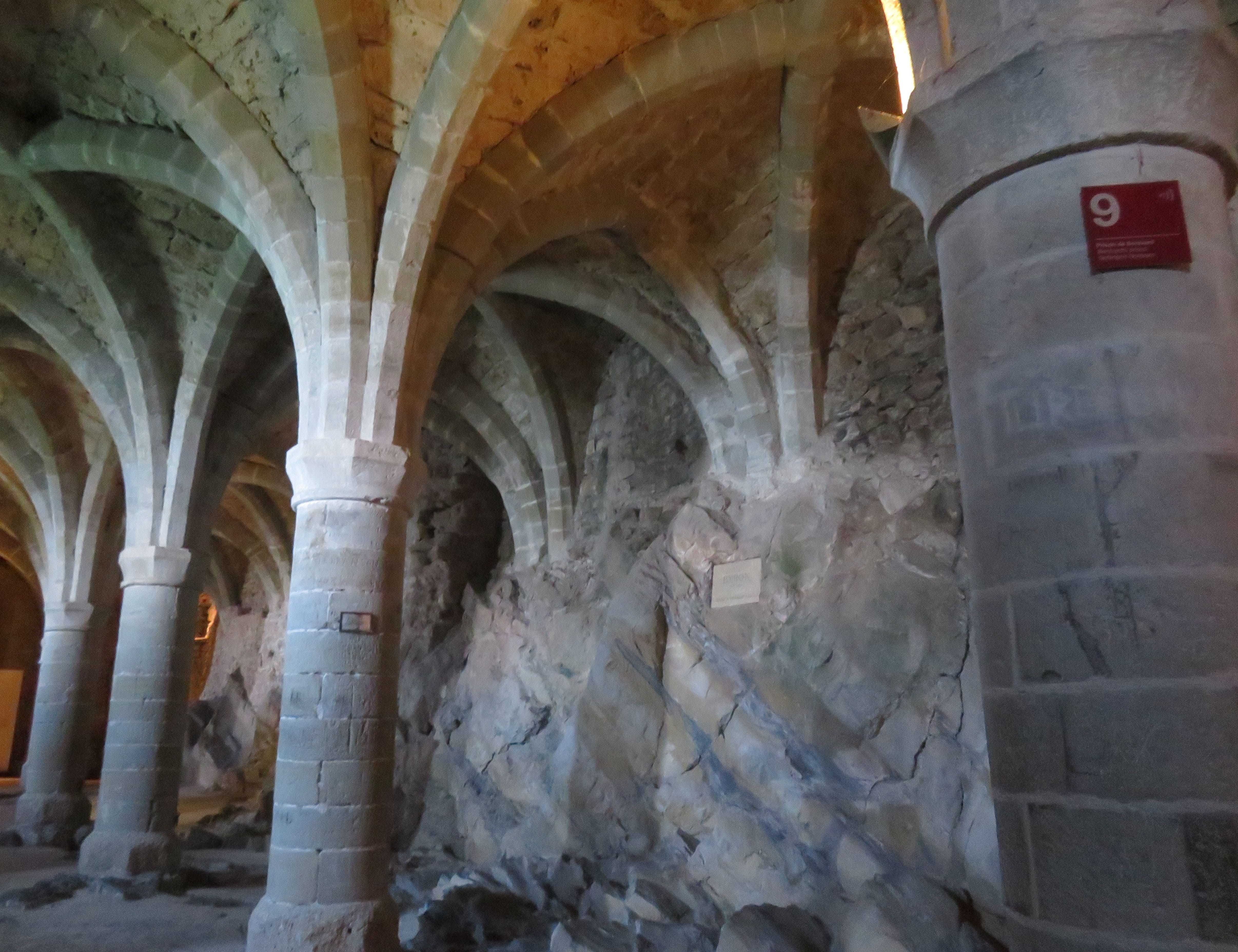 The castle was made famous by a poem by Lord Byron about a prison kept in the dungeon.