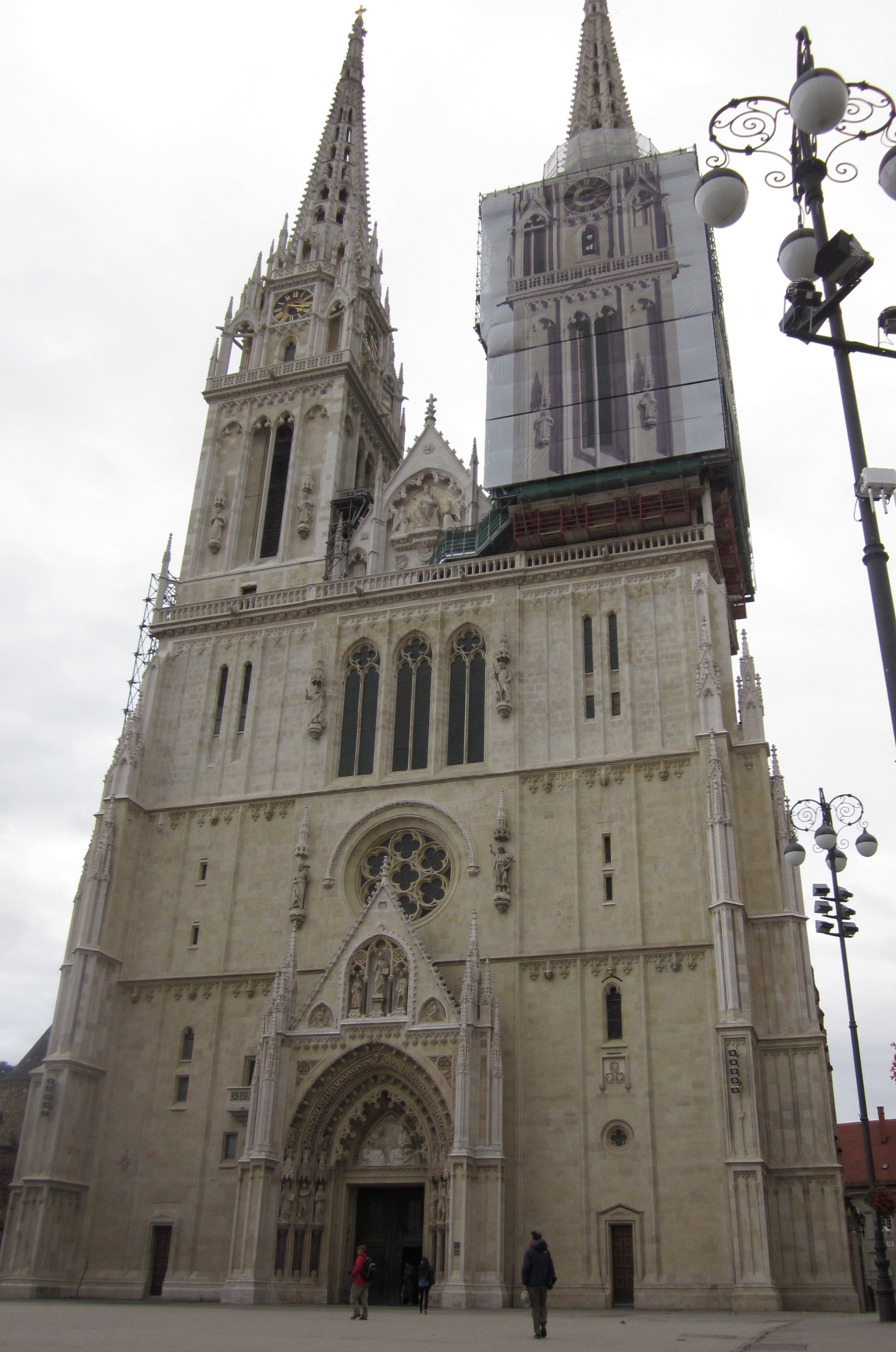 The Cathedral was under maintenance during our visit.
