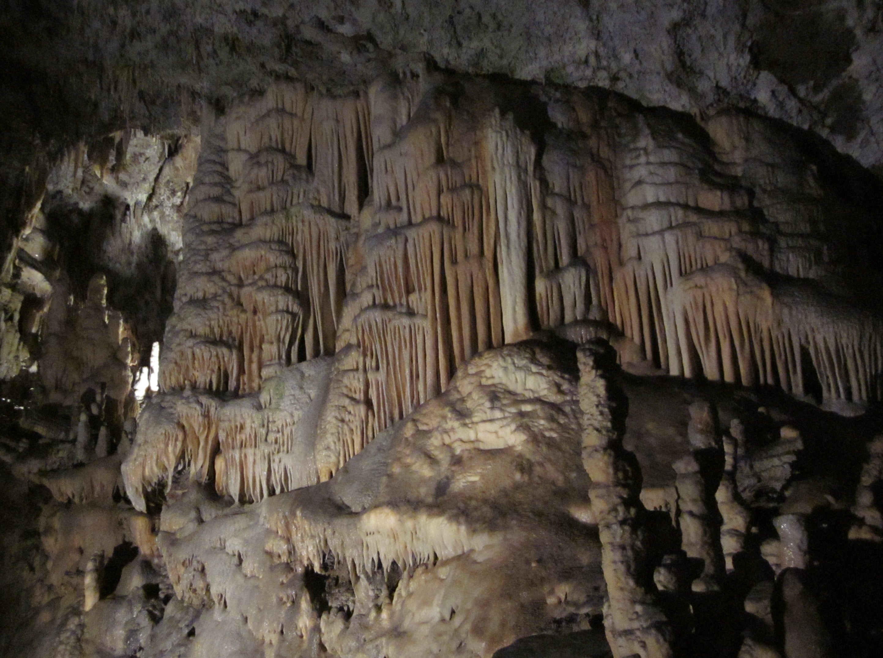 Waterfall-like formations