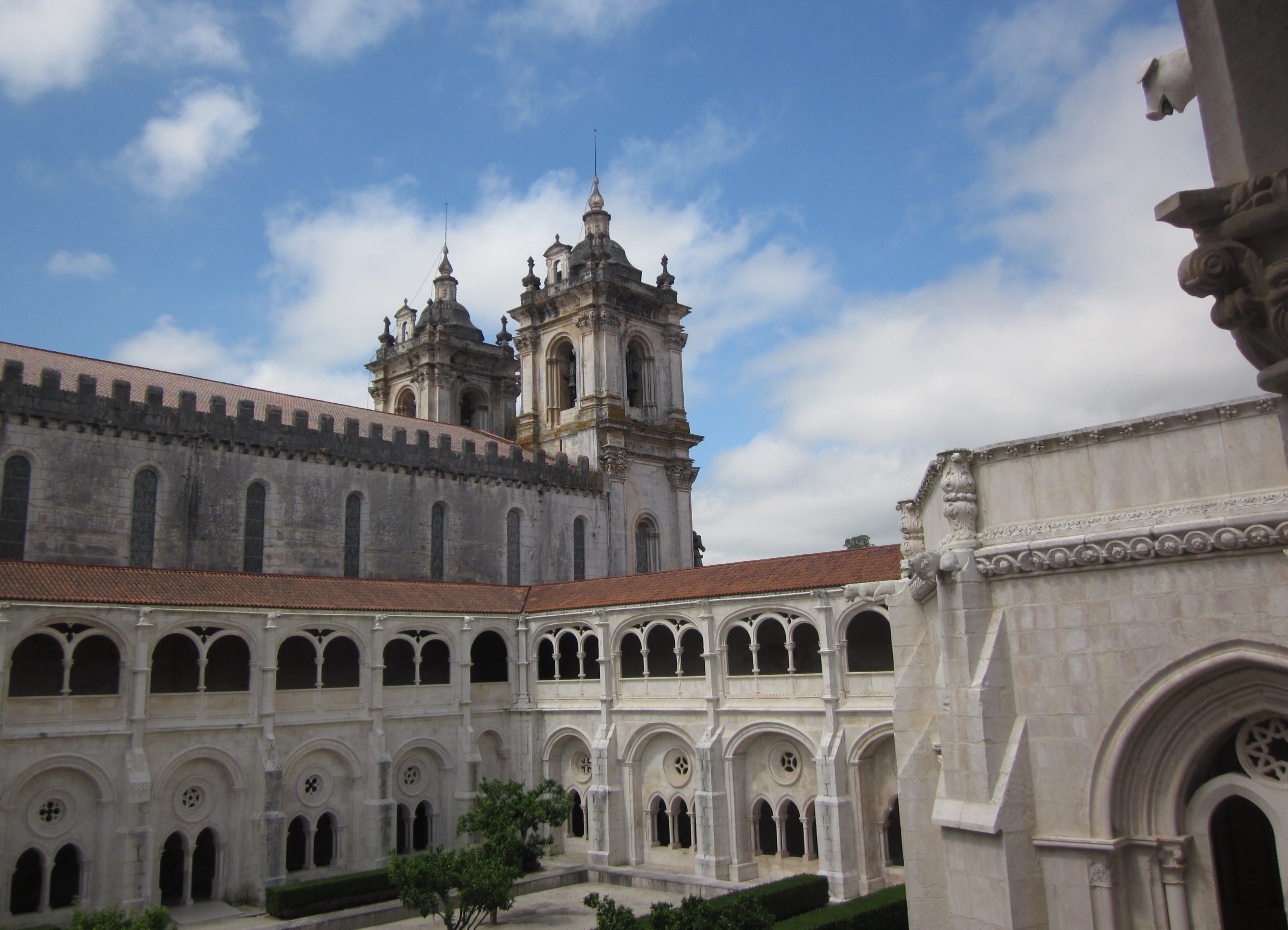 Court Yard with Elegant Arches