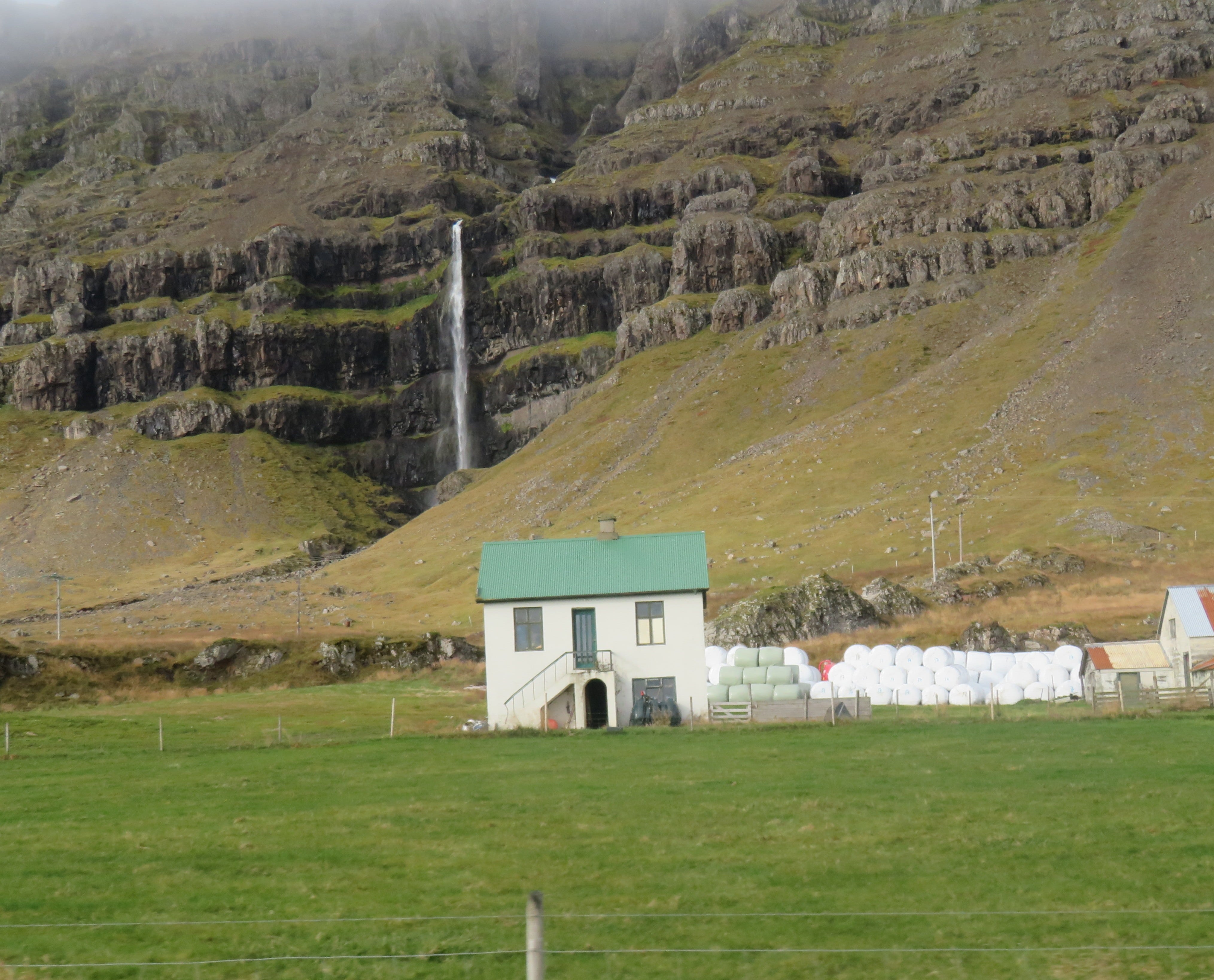 Iceland has so many waterfalls, they don't even bother to name the smaller ones.