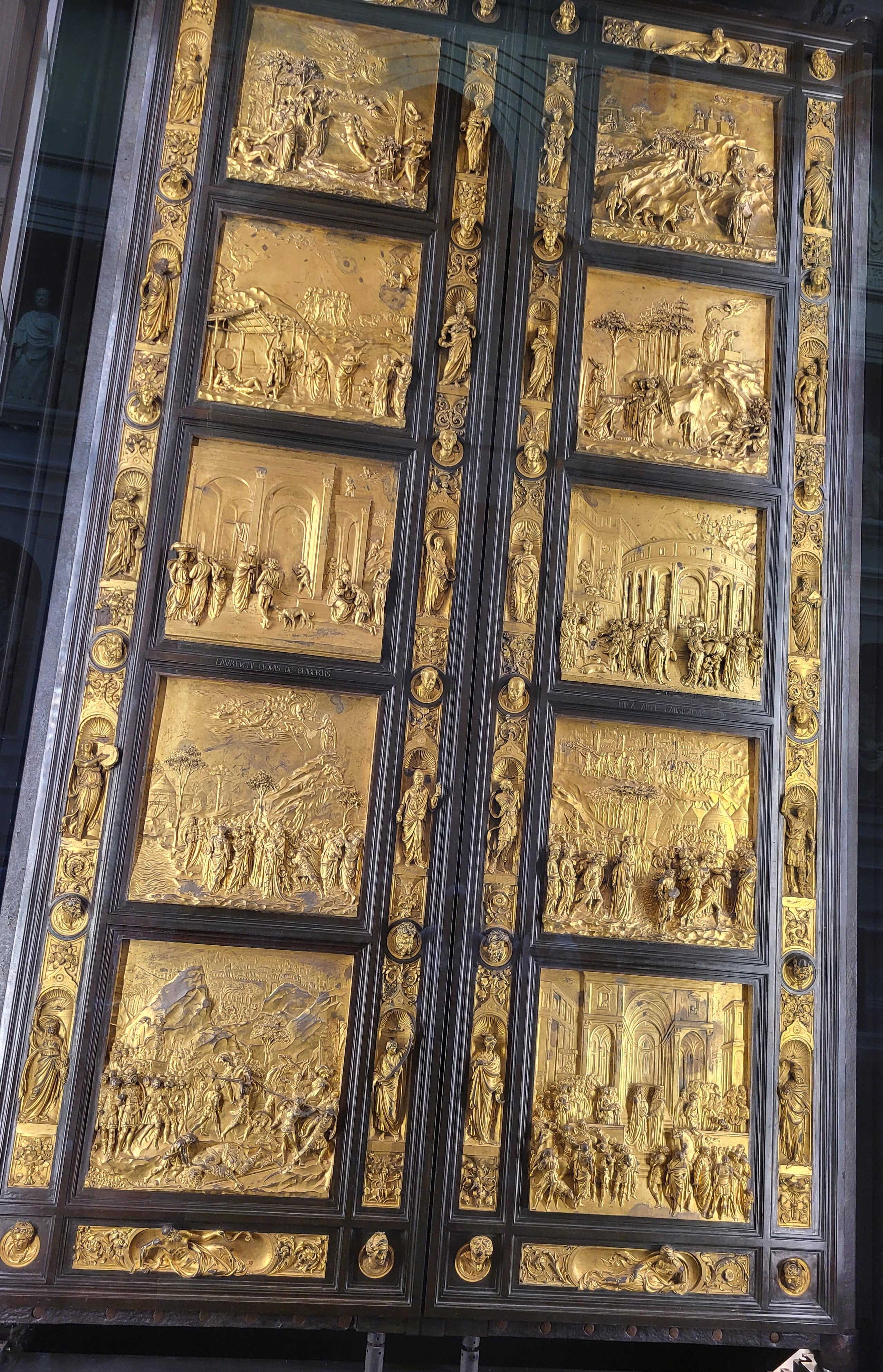 The real “Gates of Paradise” door