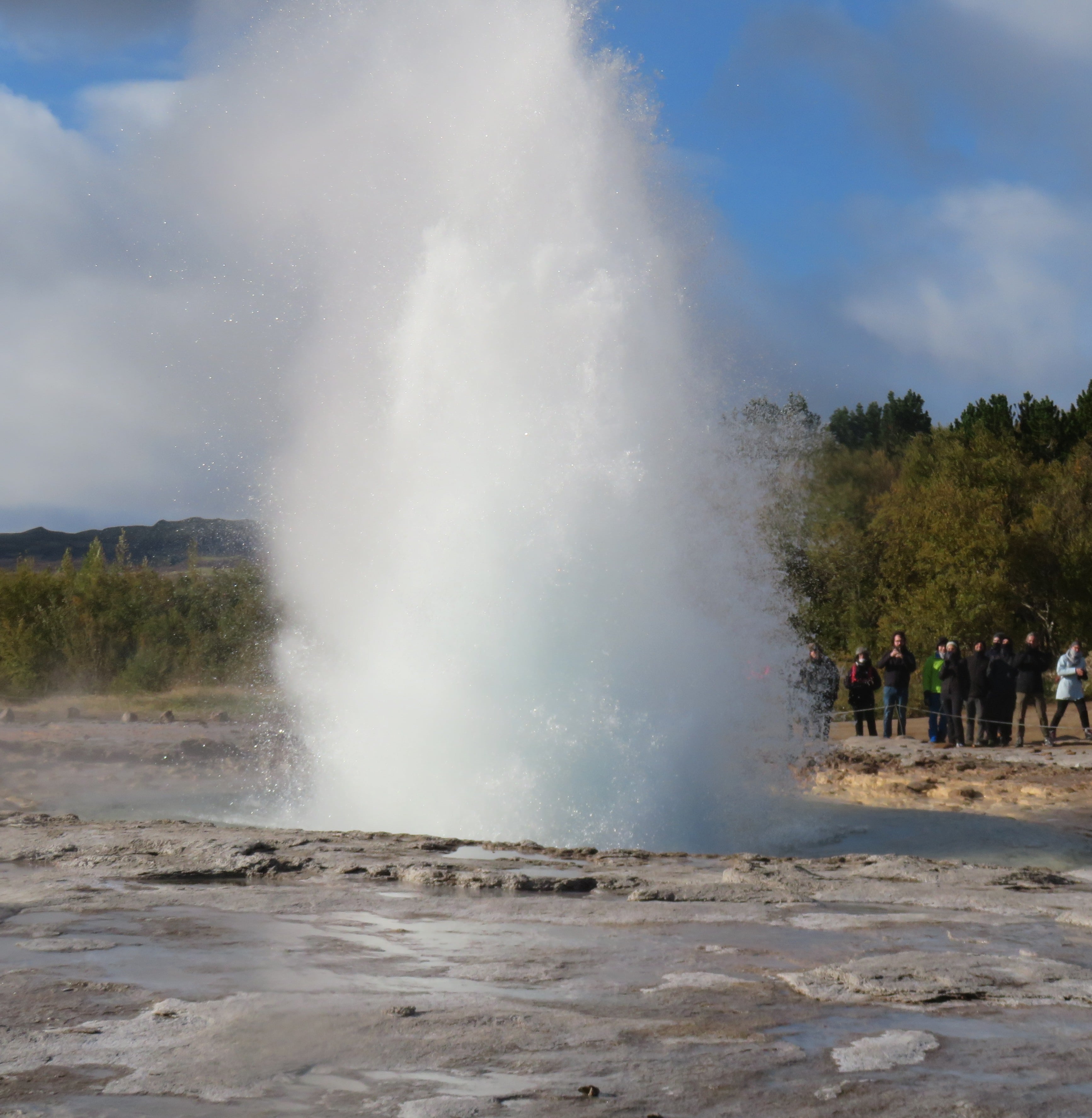 Strokkur Erupting