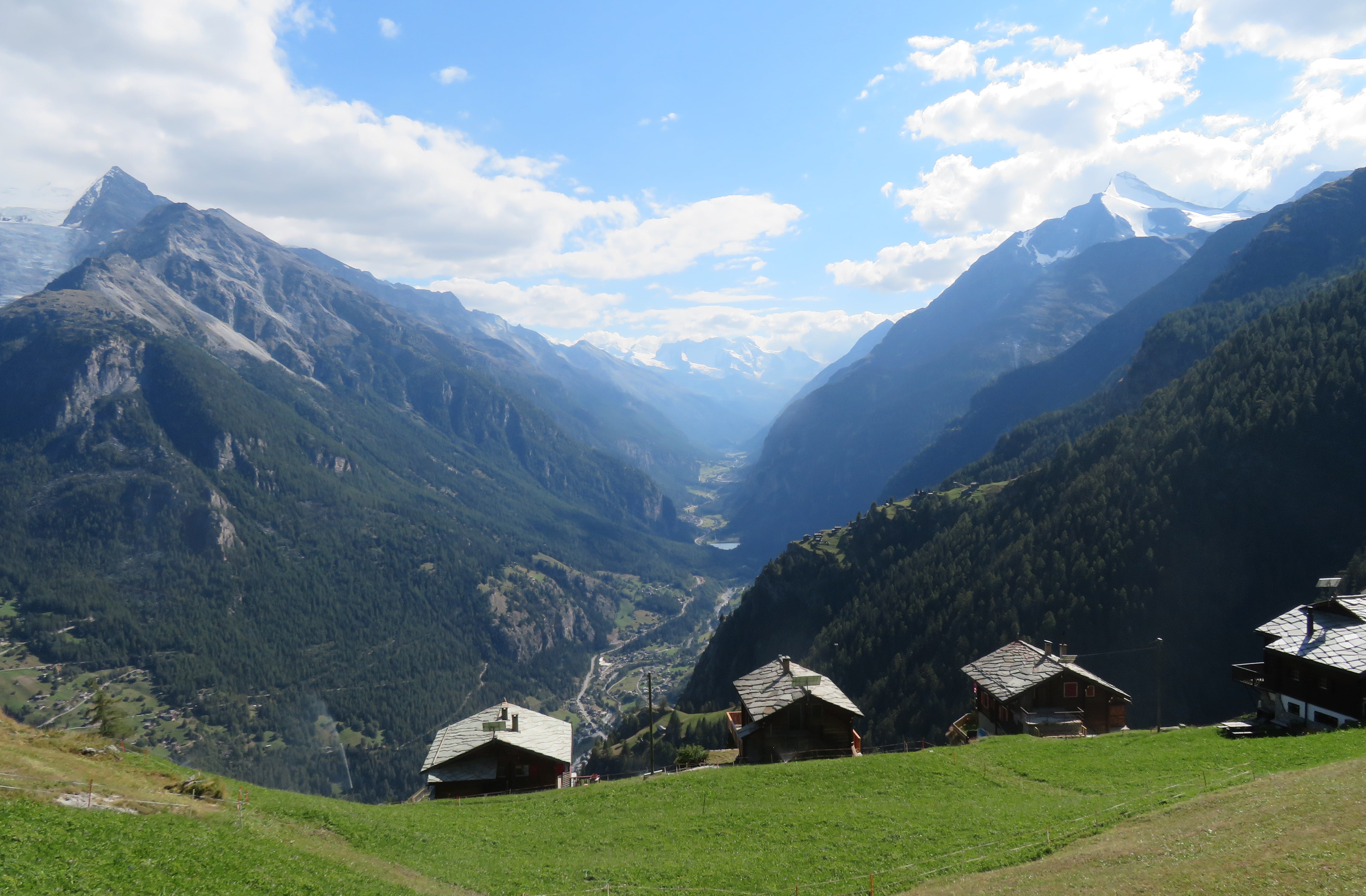 Jungen was a charming little village with only a few huts