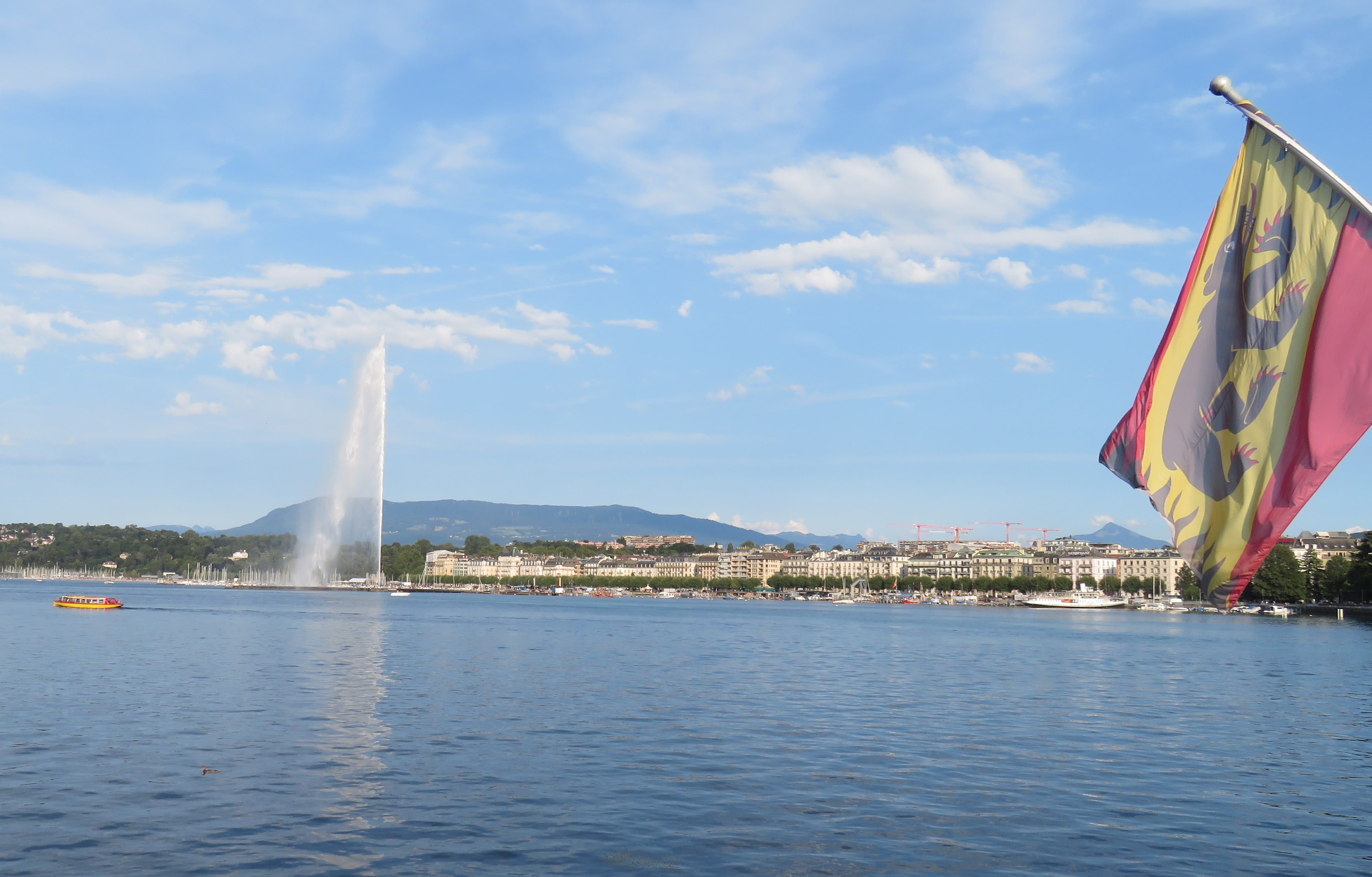 Jet d'Eau in Lake Geneva