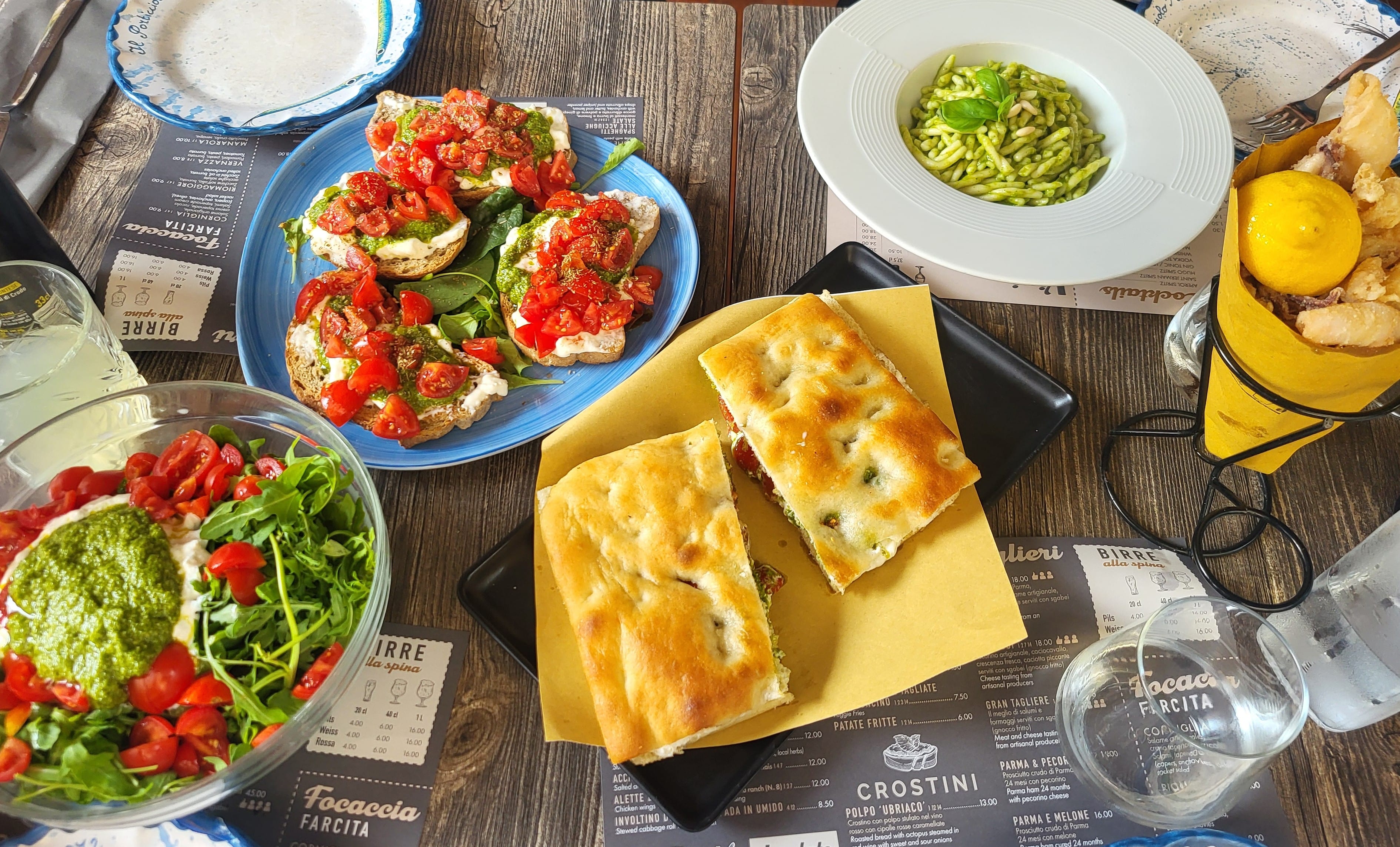 Lunch at Café il Porticciolo