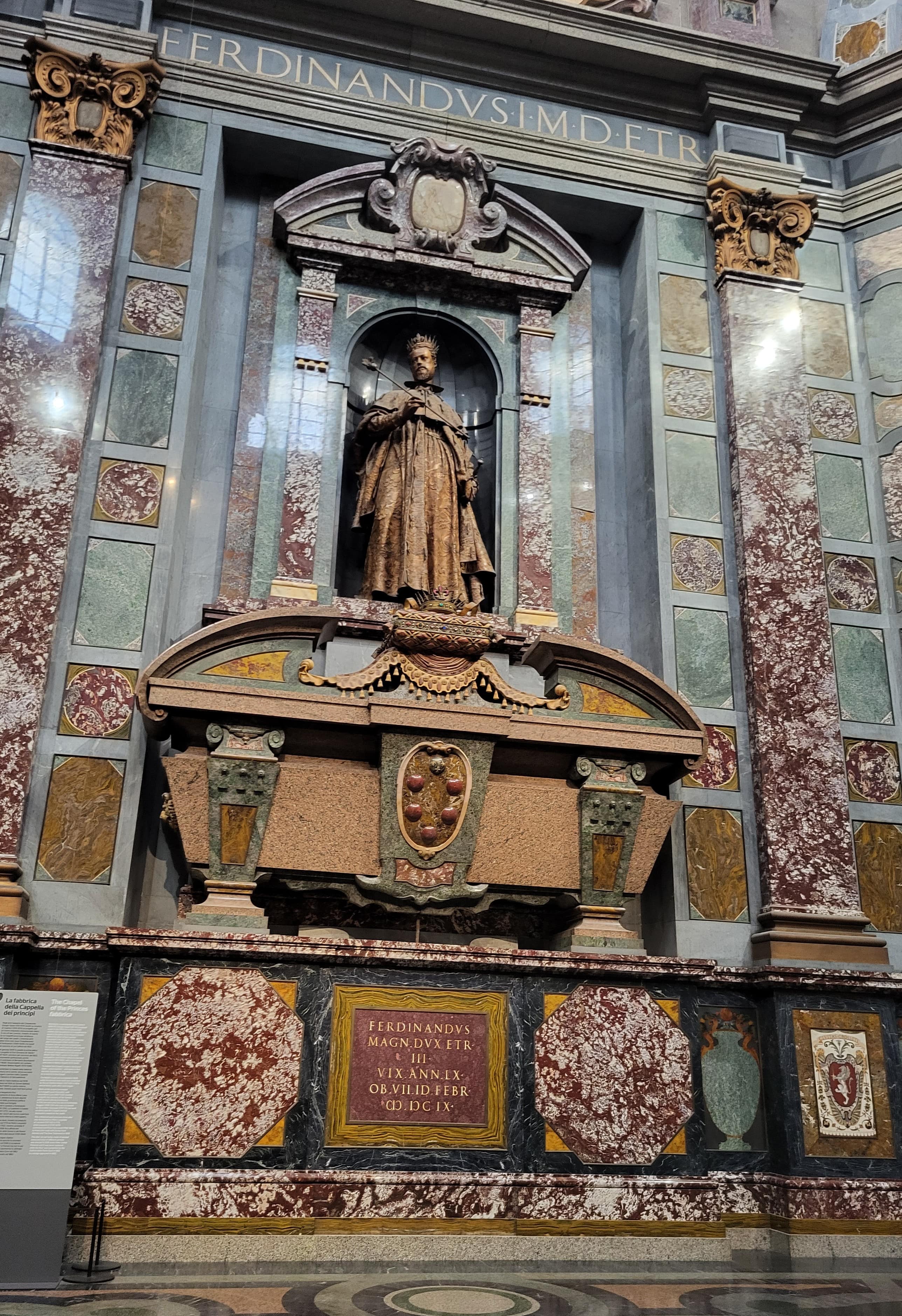 Inside Medici Chapels