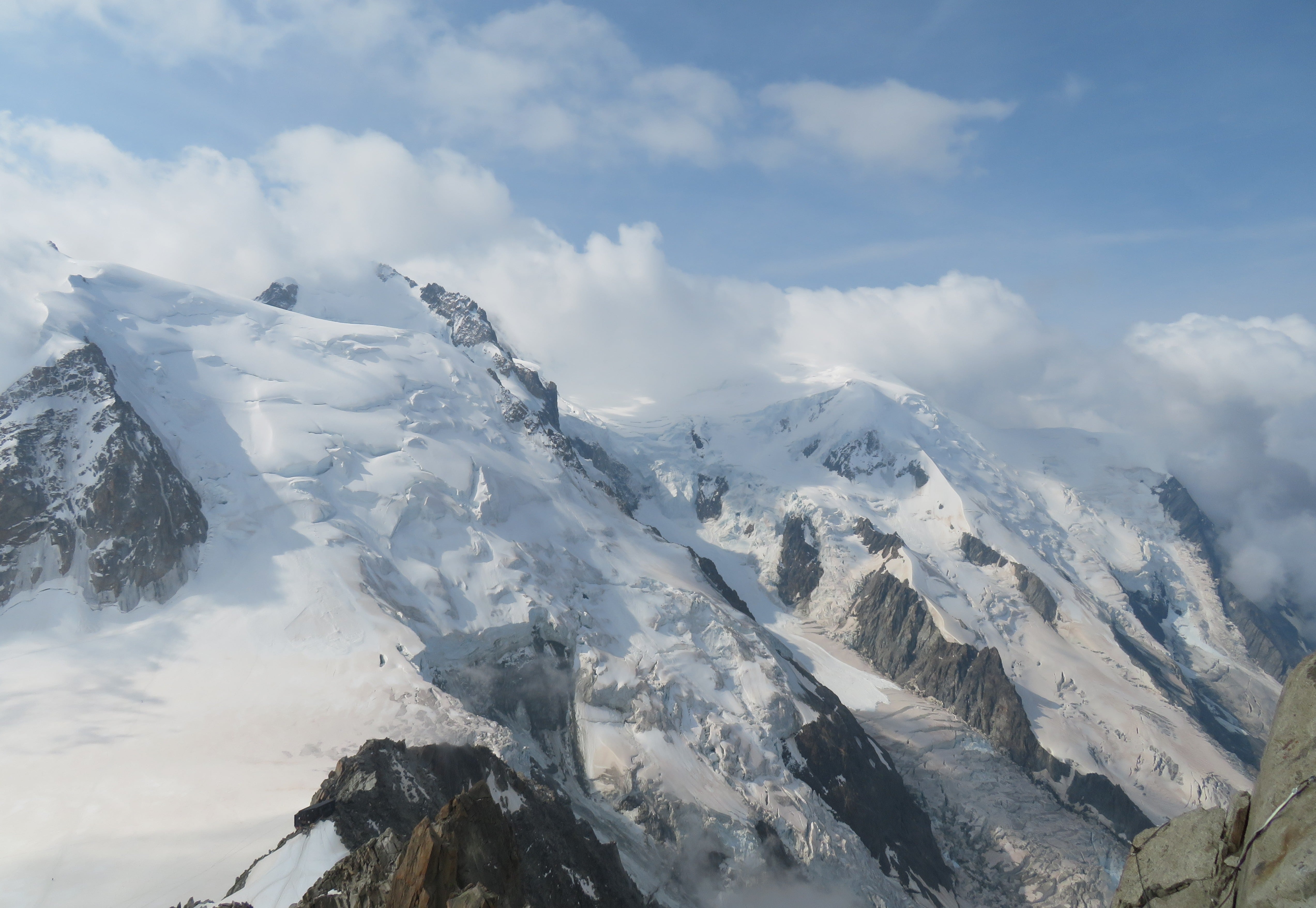 View from Aiguille du Midi