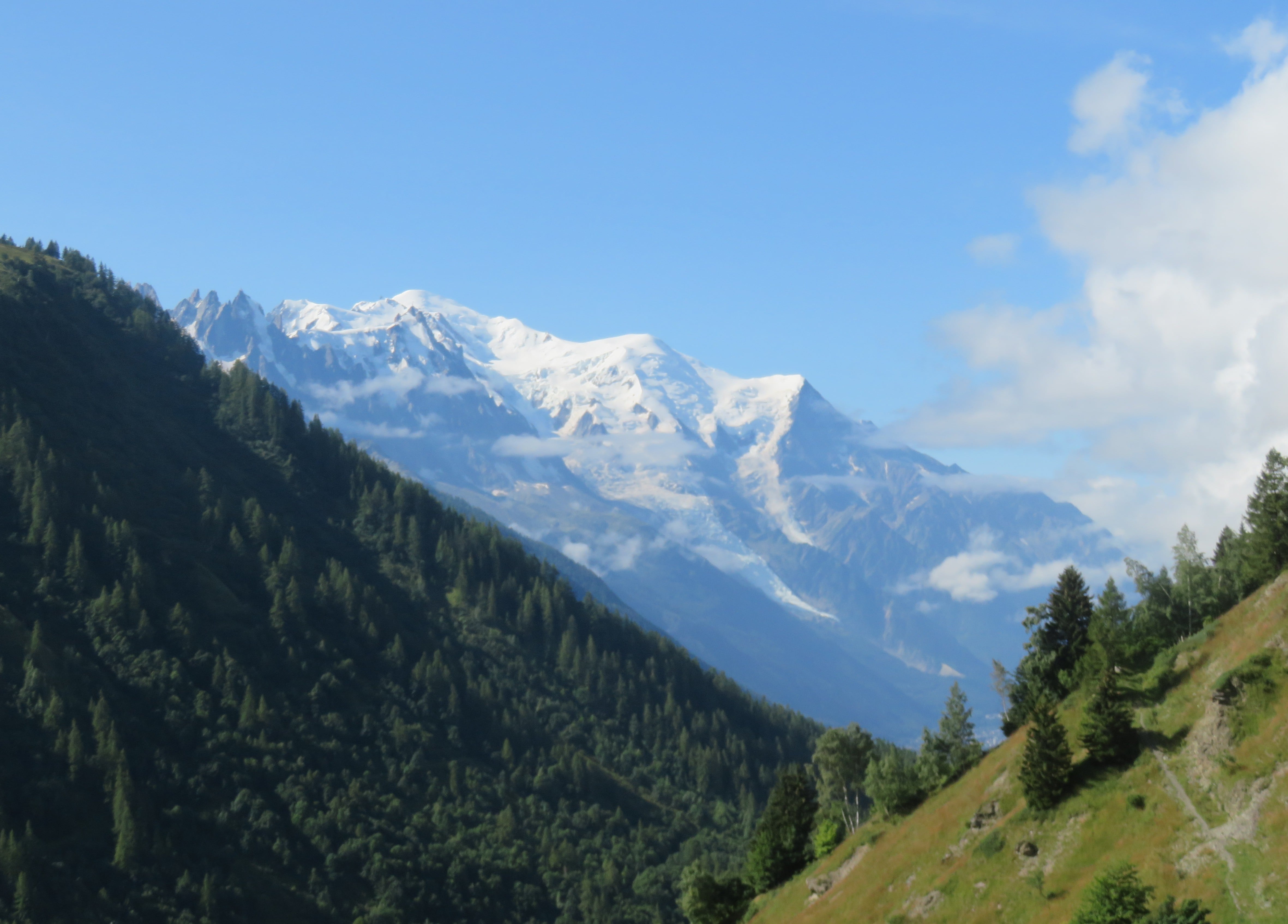 The tallest mountain is Mont Blanc.