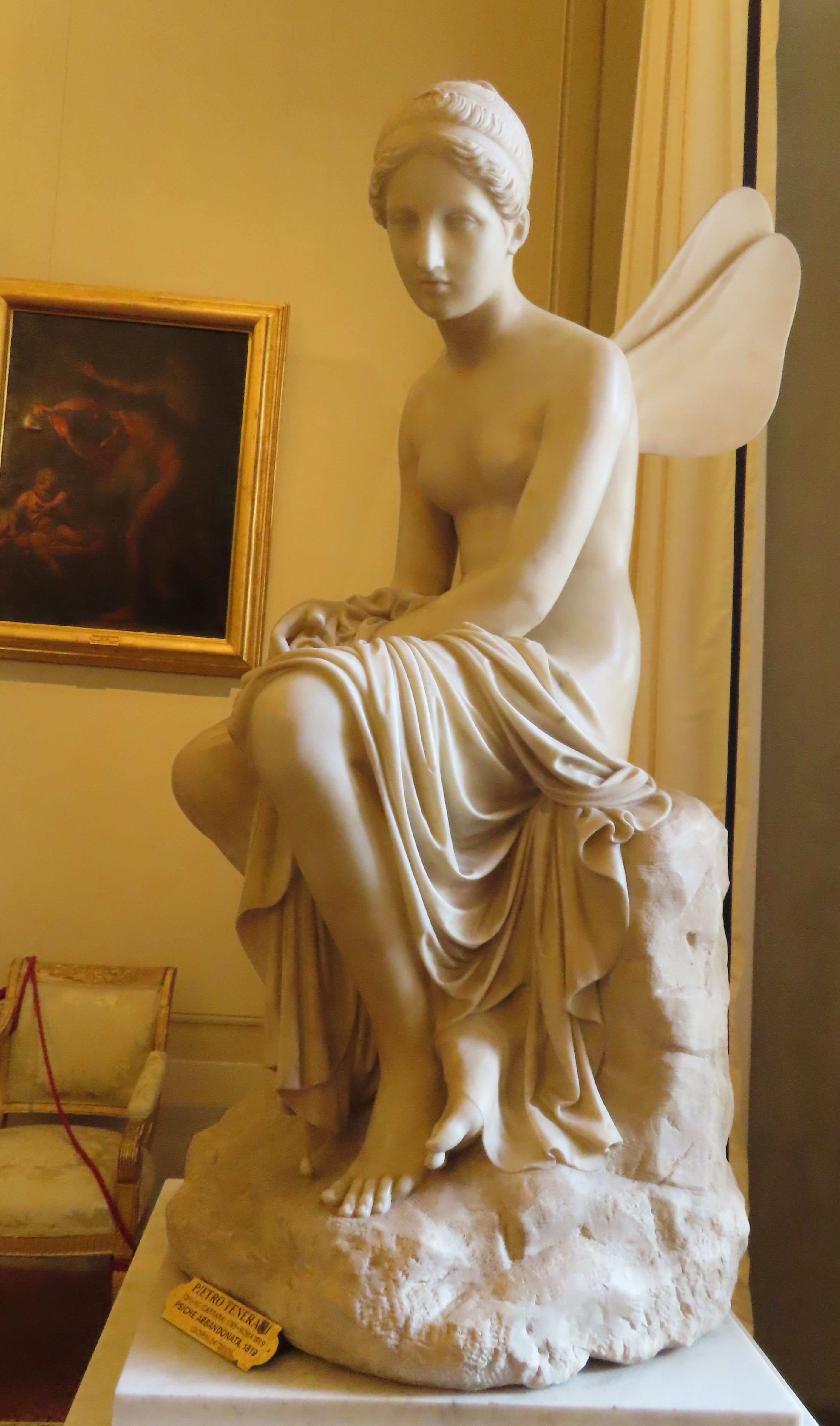 Statue inside Pitti Palace