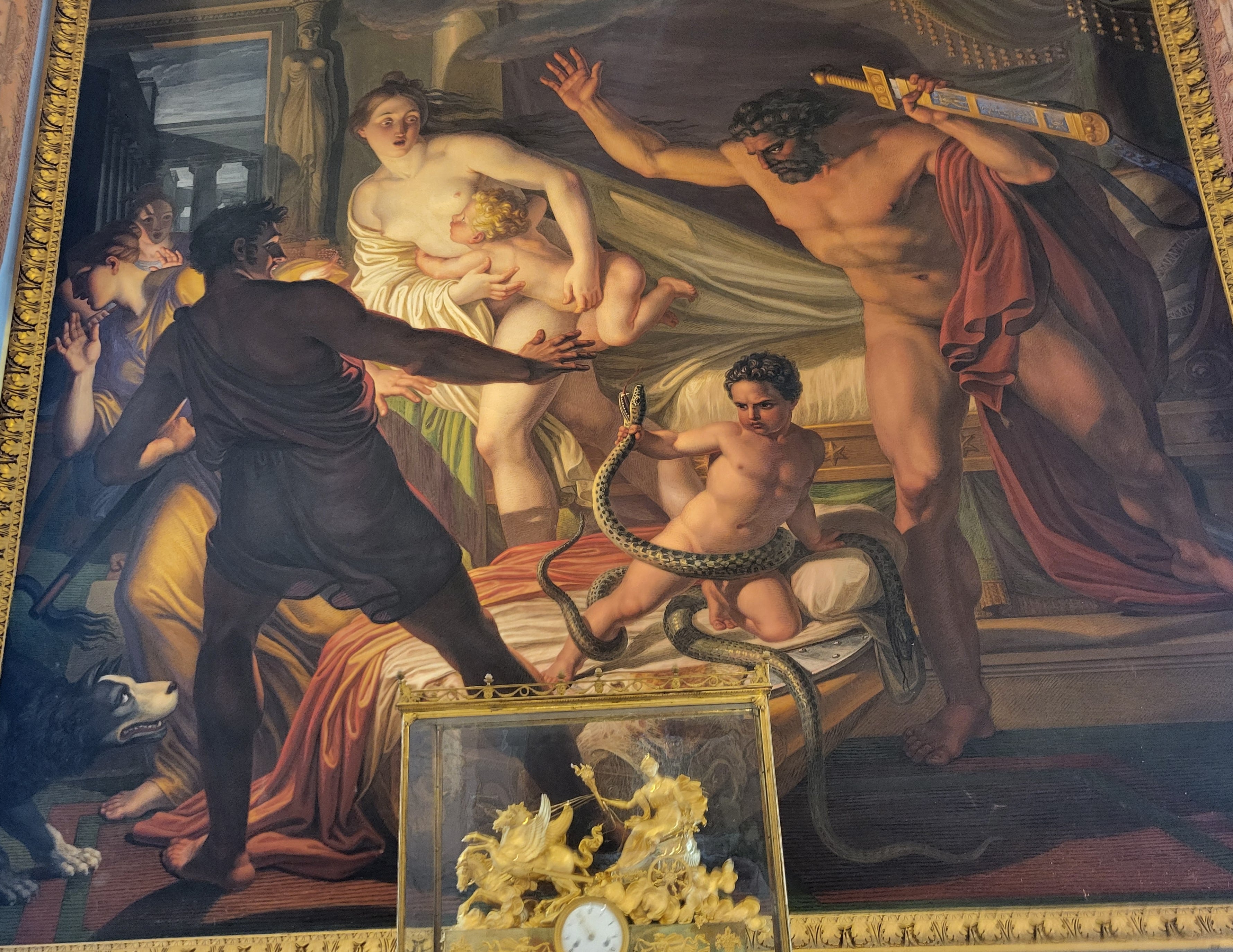 Painting inside Pitti Palace