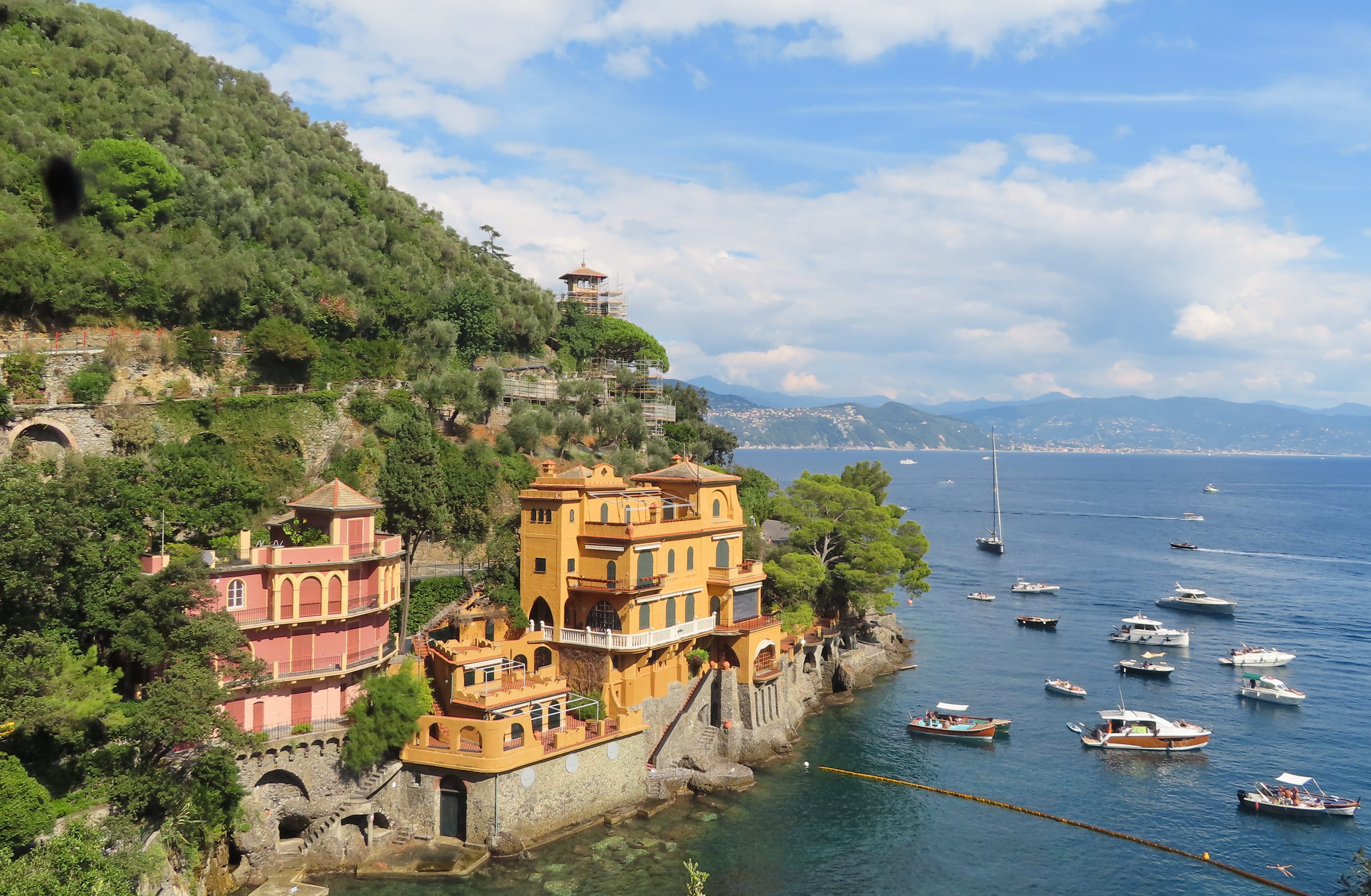 Portofino view from the trail