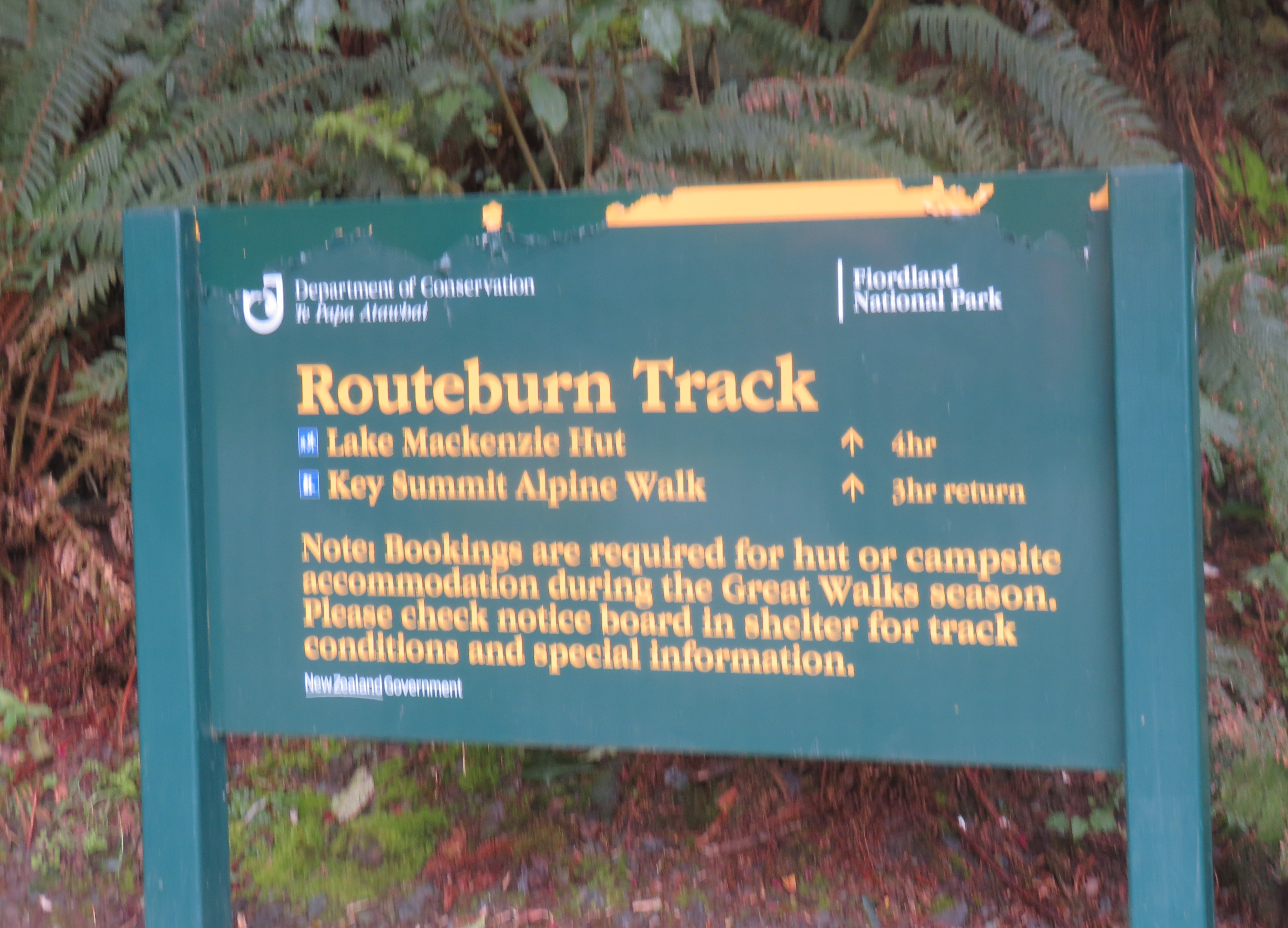 Routeburn Track Trailhead