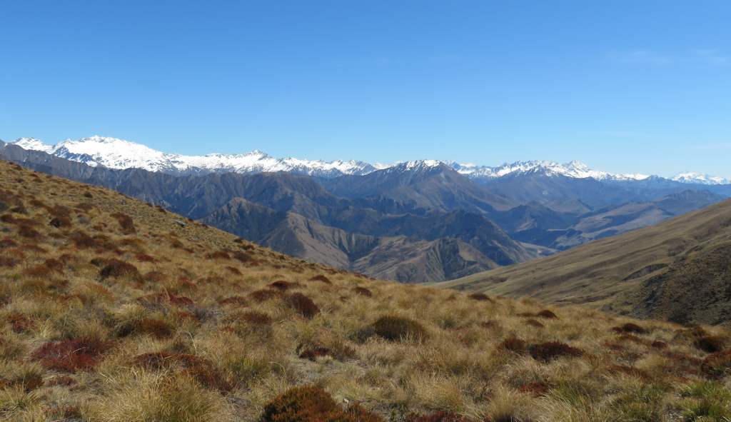 Splendid view from the Saddle