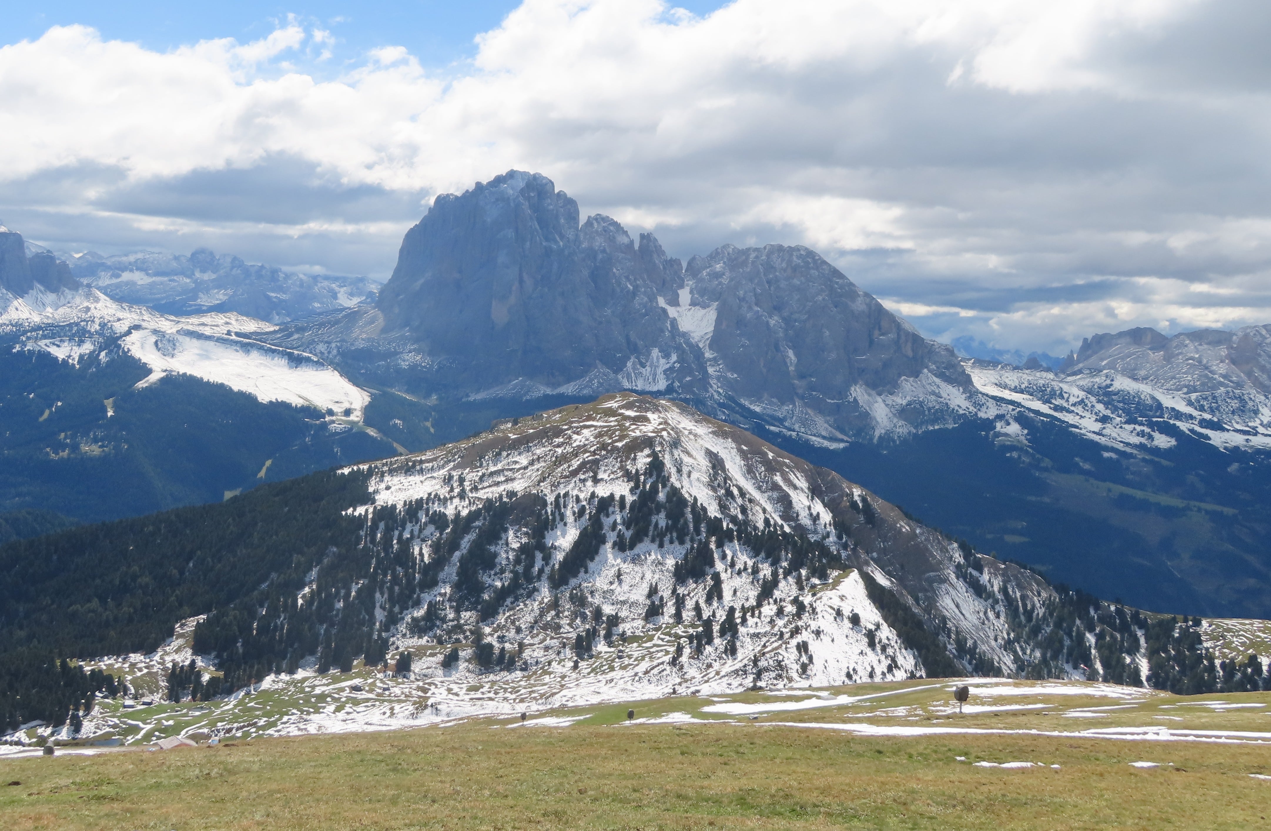 View from Seceda Cable Car Station
