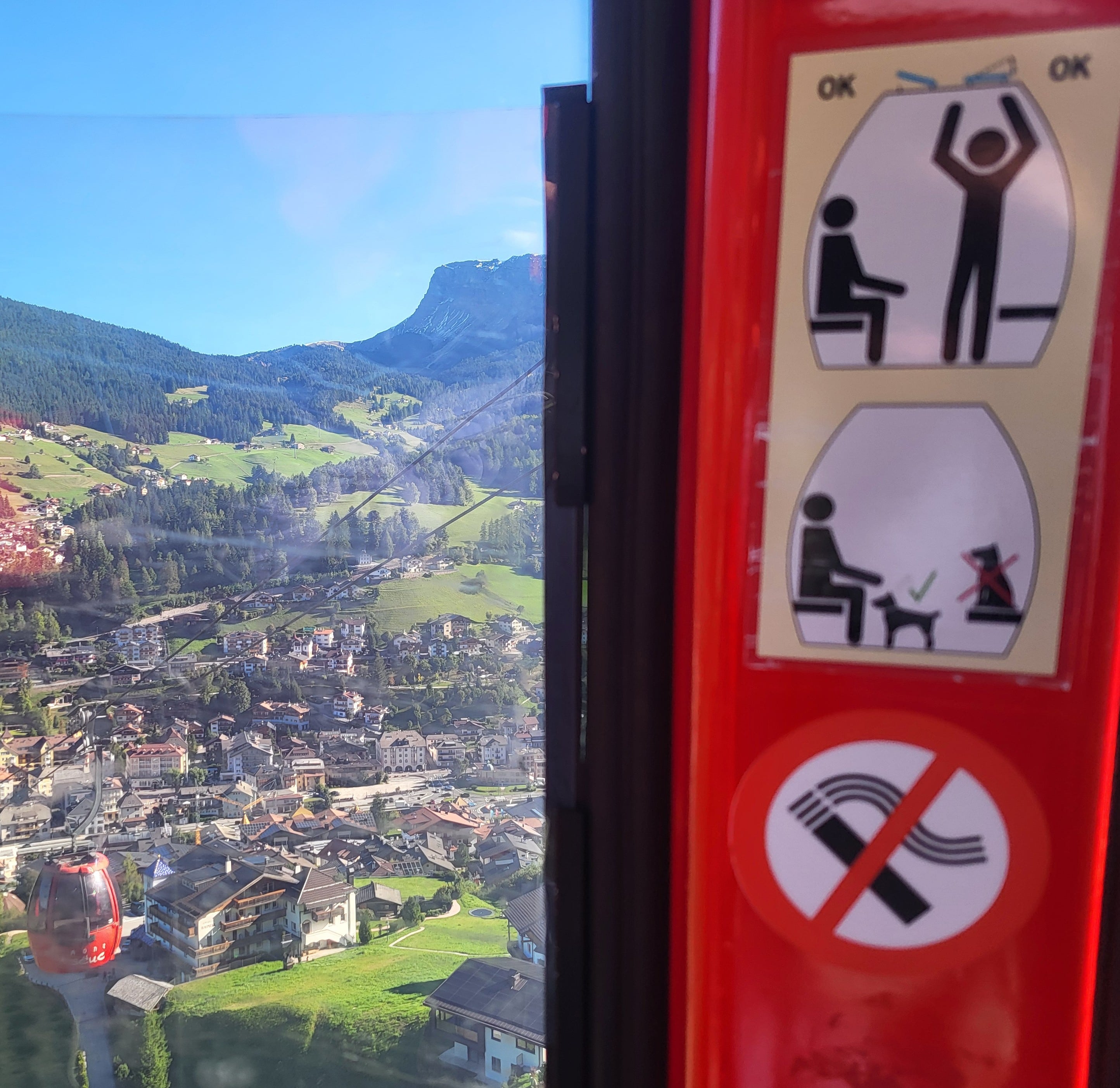 Inside Seuc Cable Car