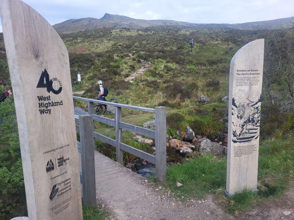 Starting point of the Devil's Staircase