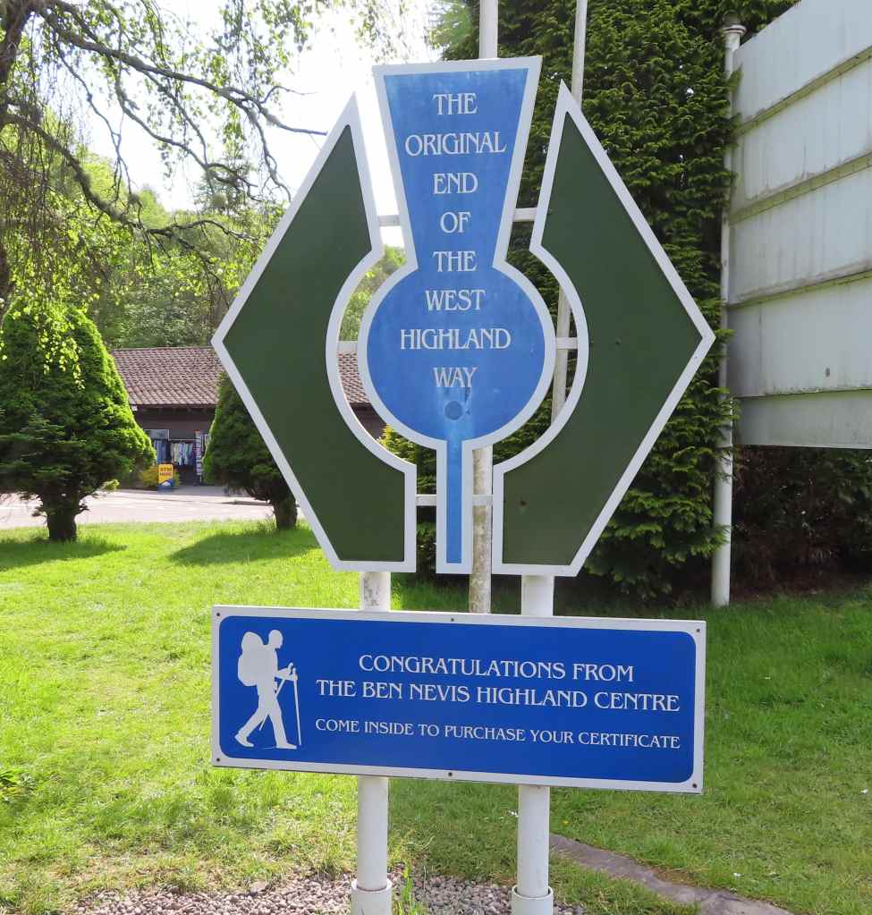 The original end of the West Highland Way