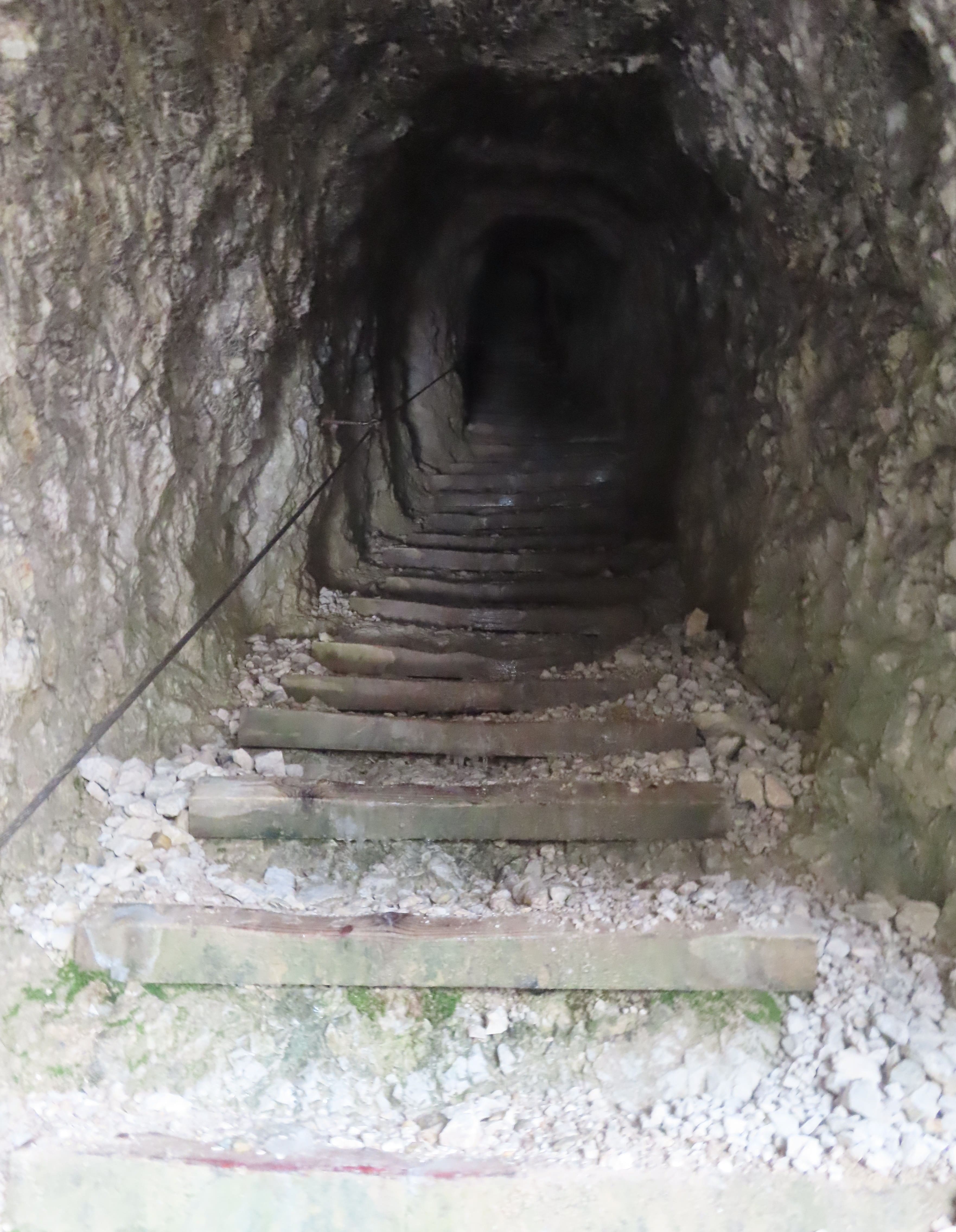 WWI tunnel
