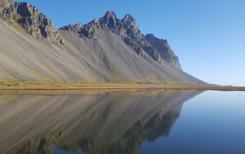 Vesterhorn with reflection