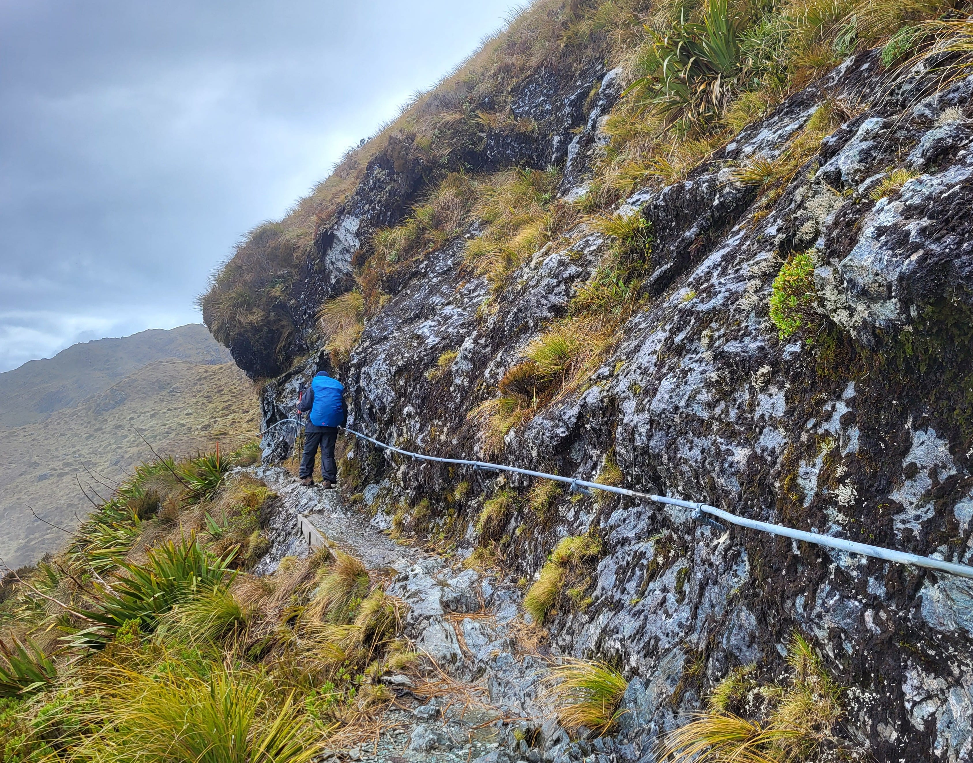 There was even a section of "via ferrata"!