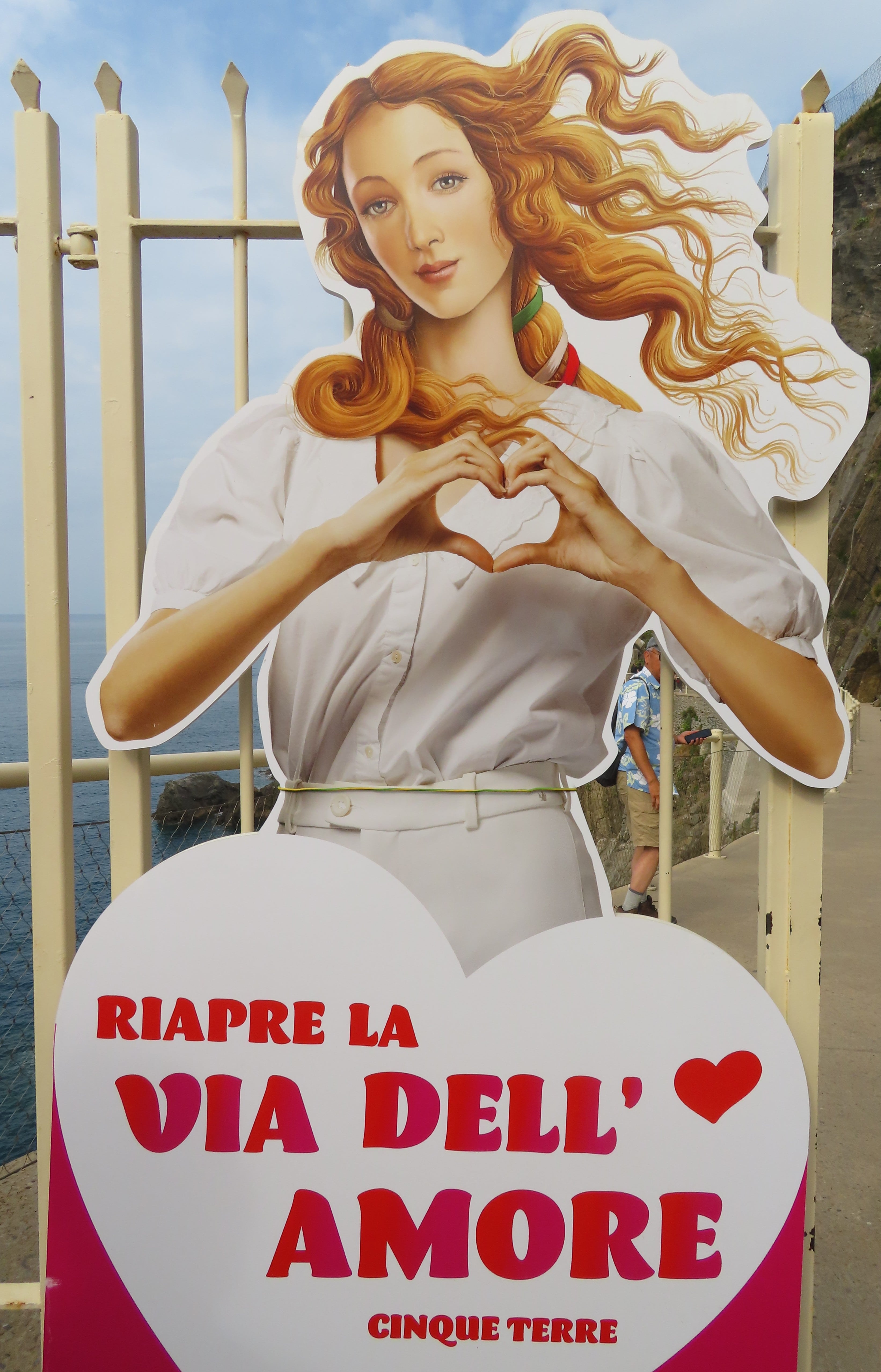 Via dell’Amore sign
