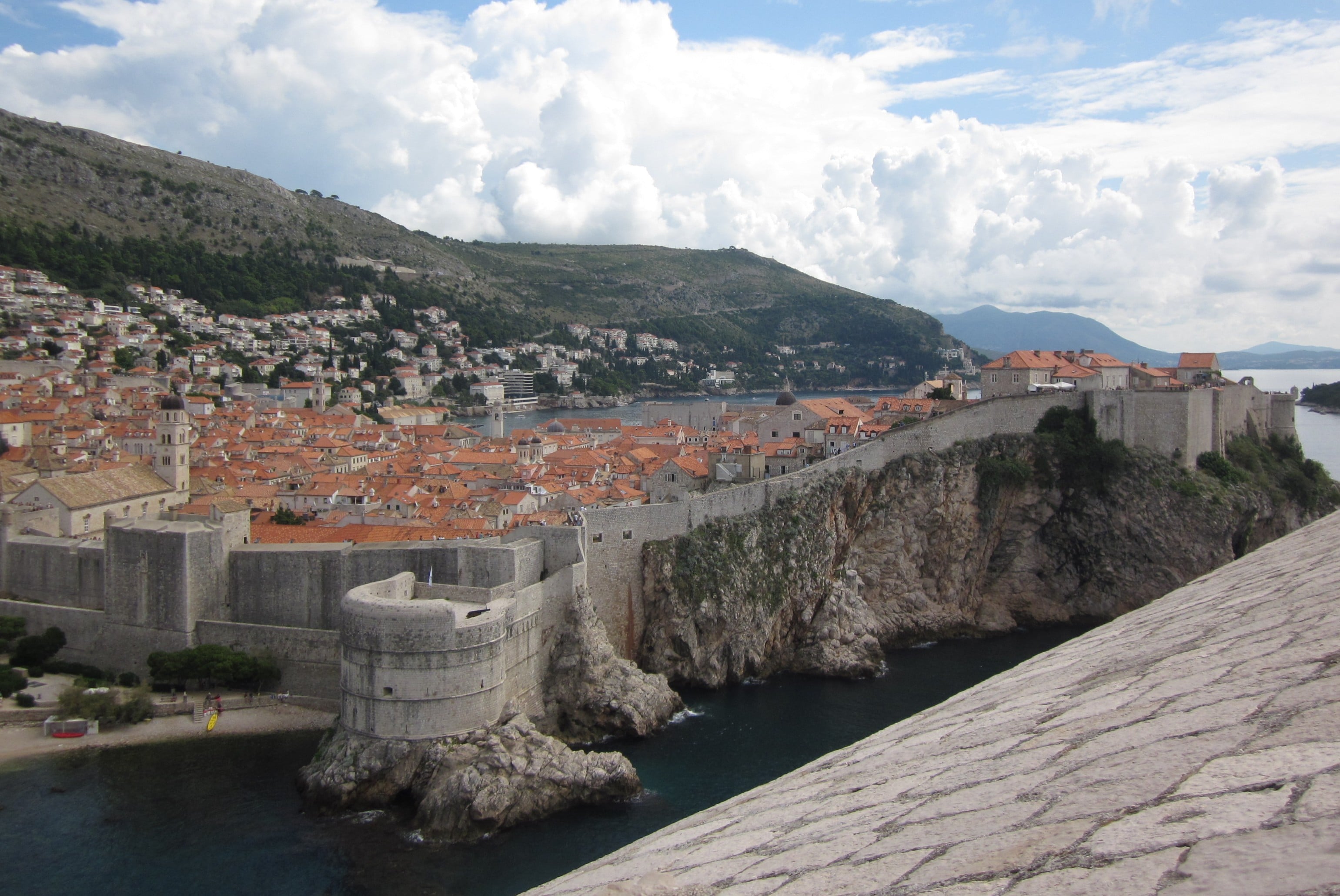 View from Fort of St. Lawrence