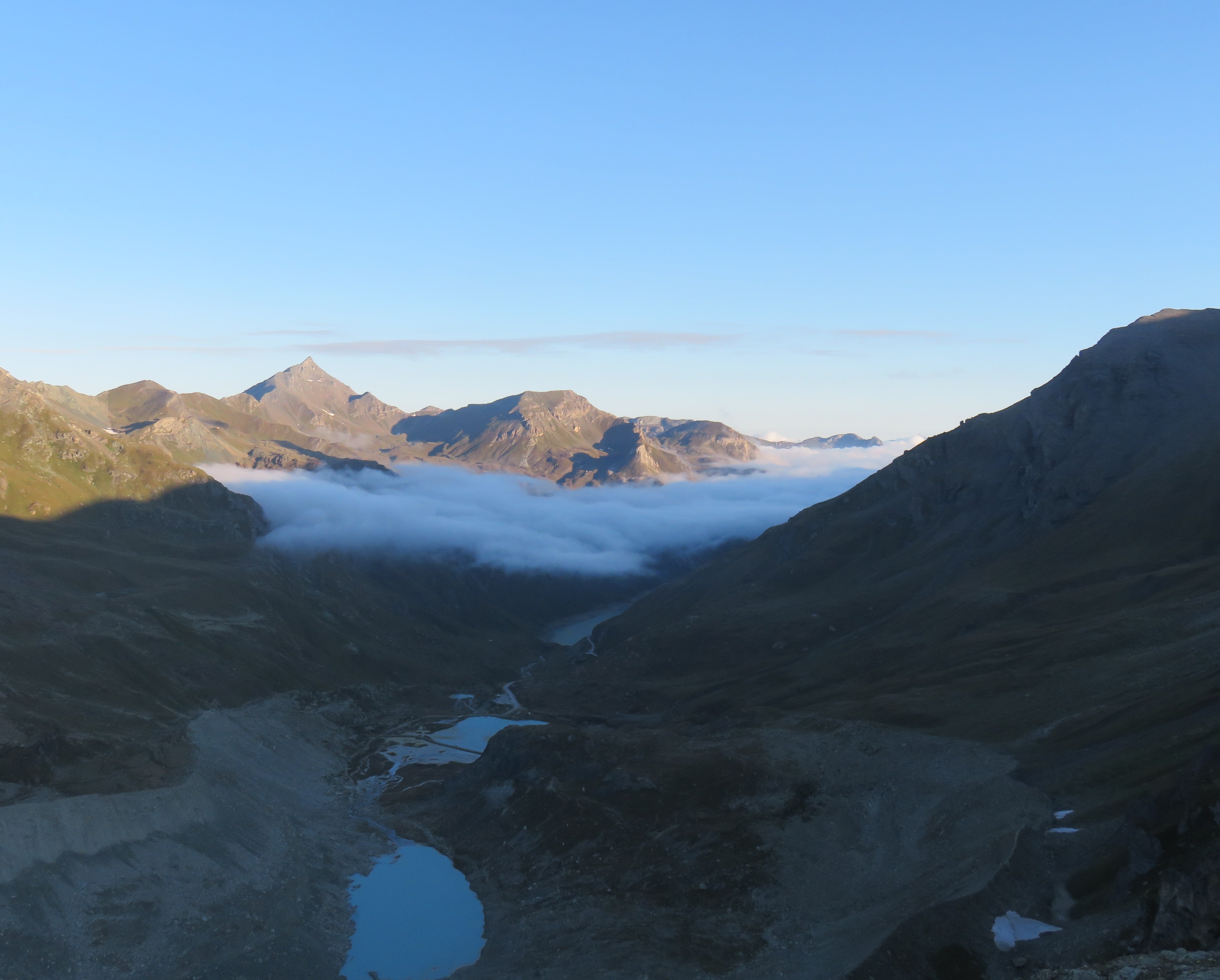 Beautiful but eerie view