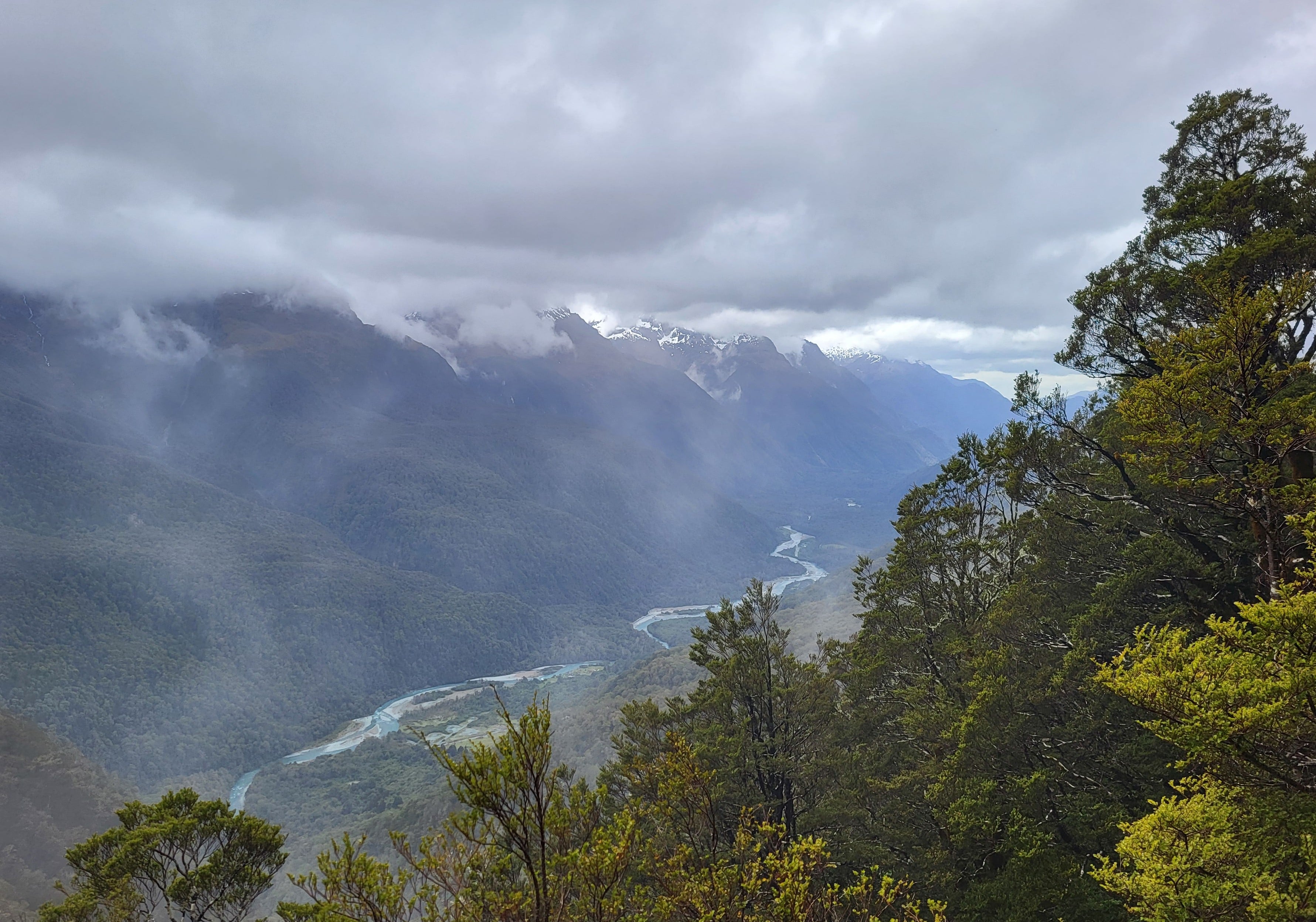 There's a river down in the valley.