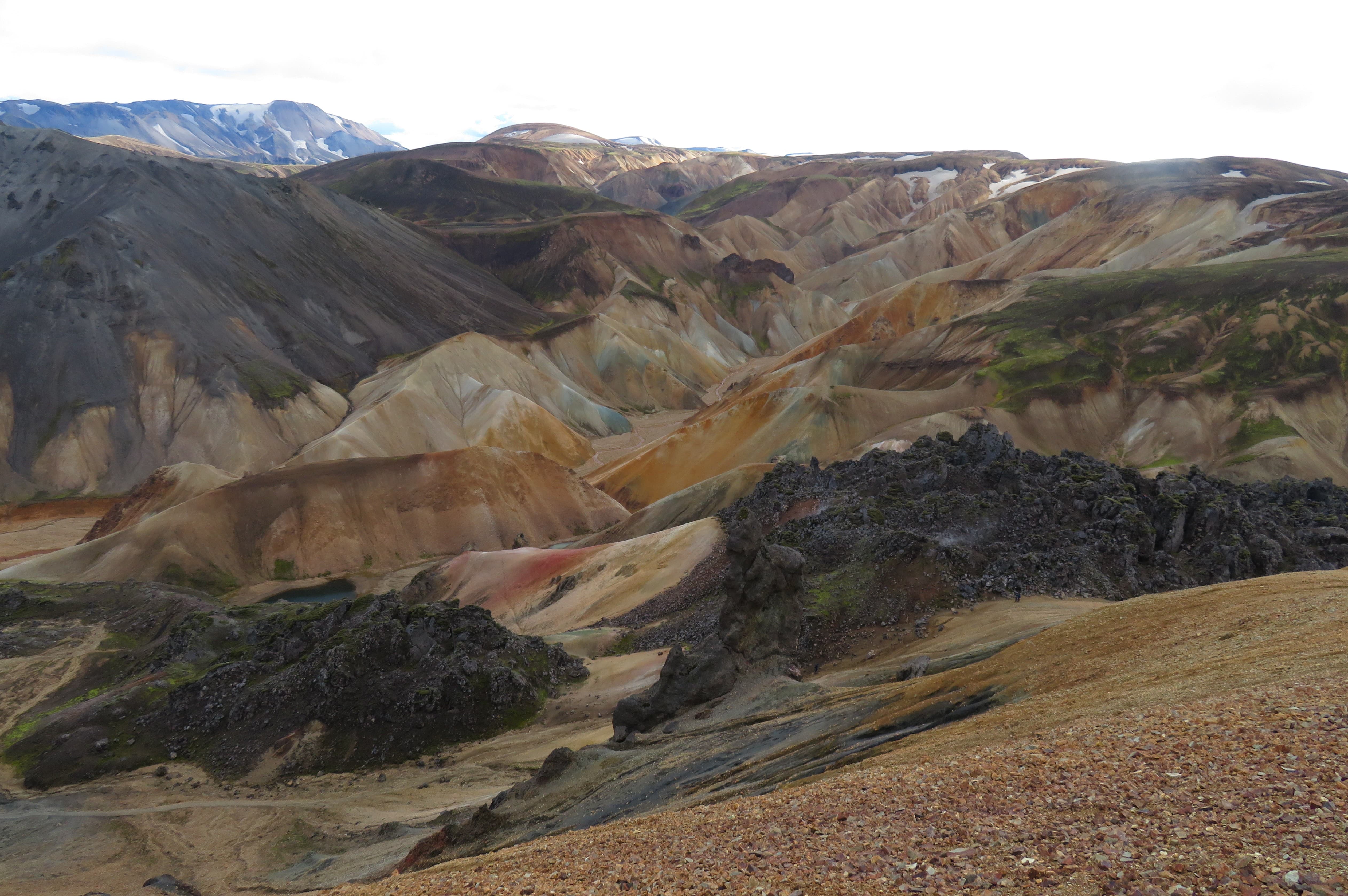 Multicolored Rhyolite Hills