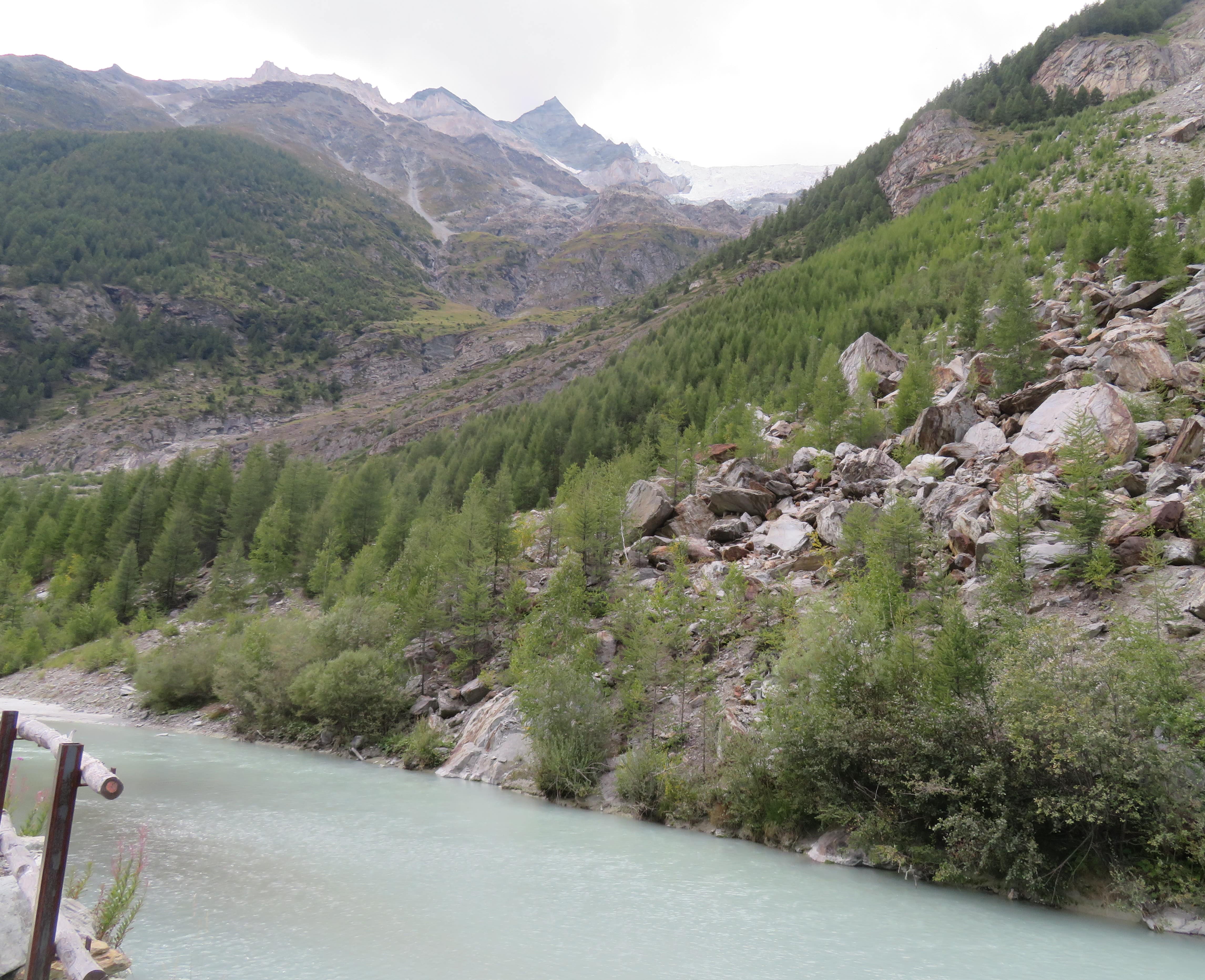 View on our way to Randa