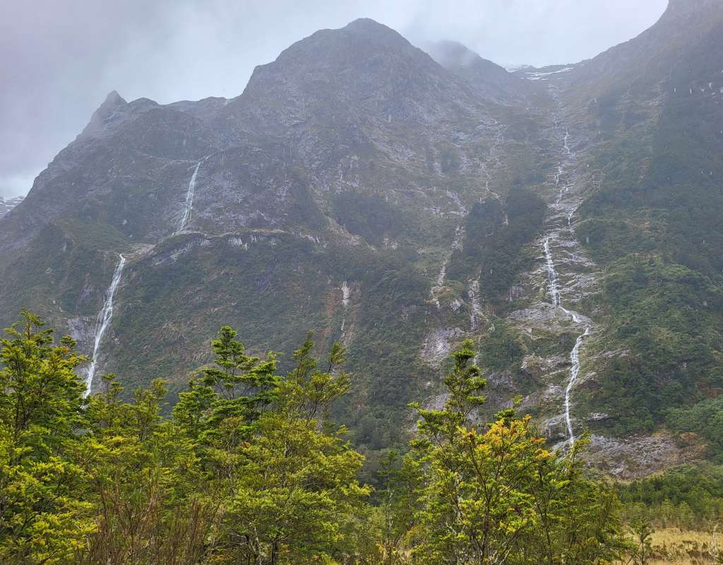 Waterfalls (or runoffs?)