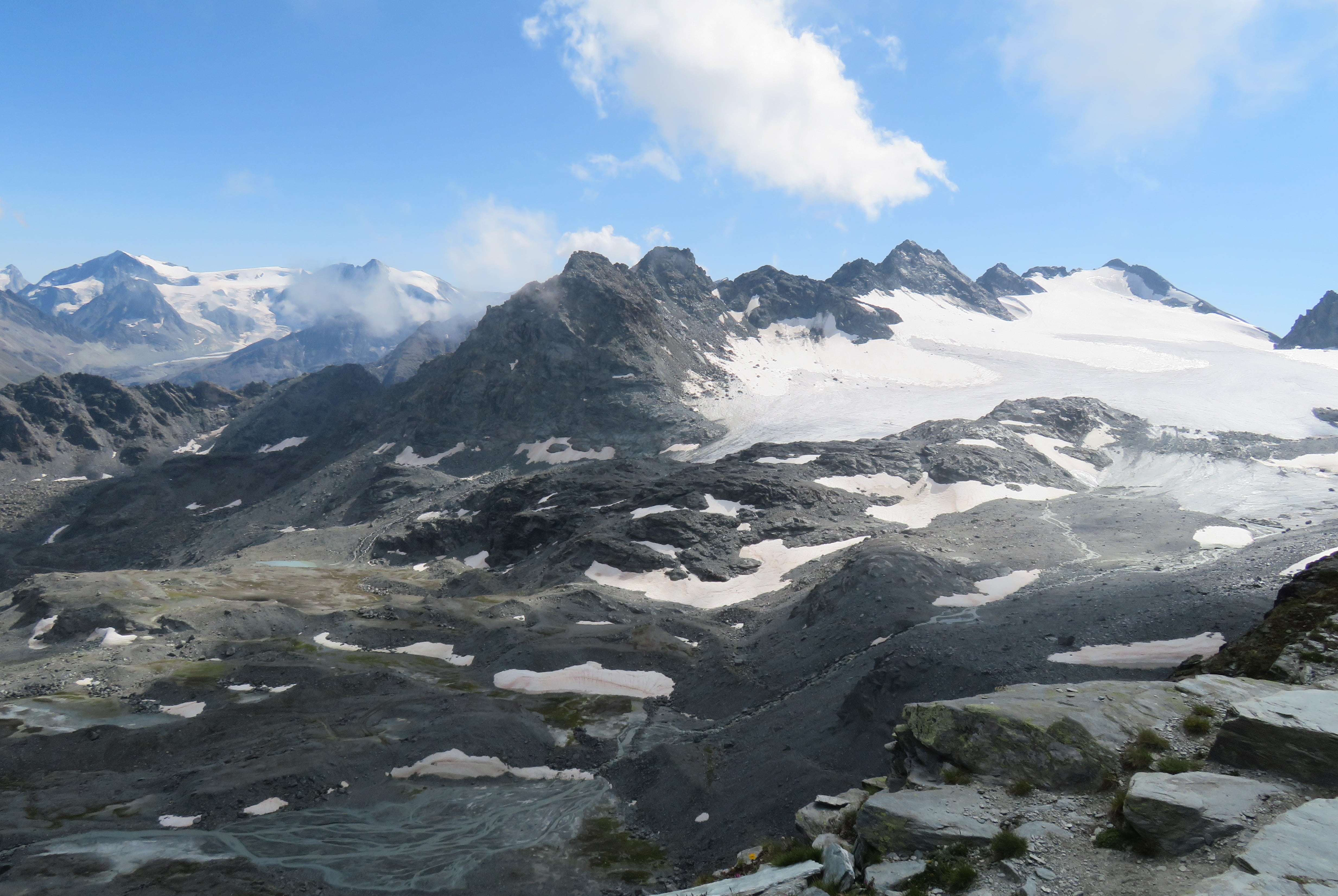 More magnificent view on the Haute Route
