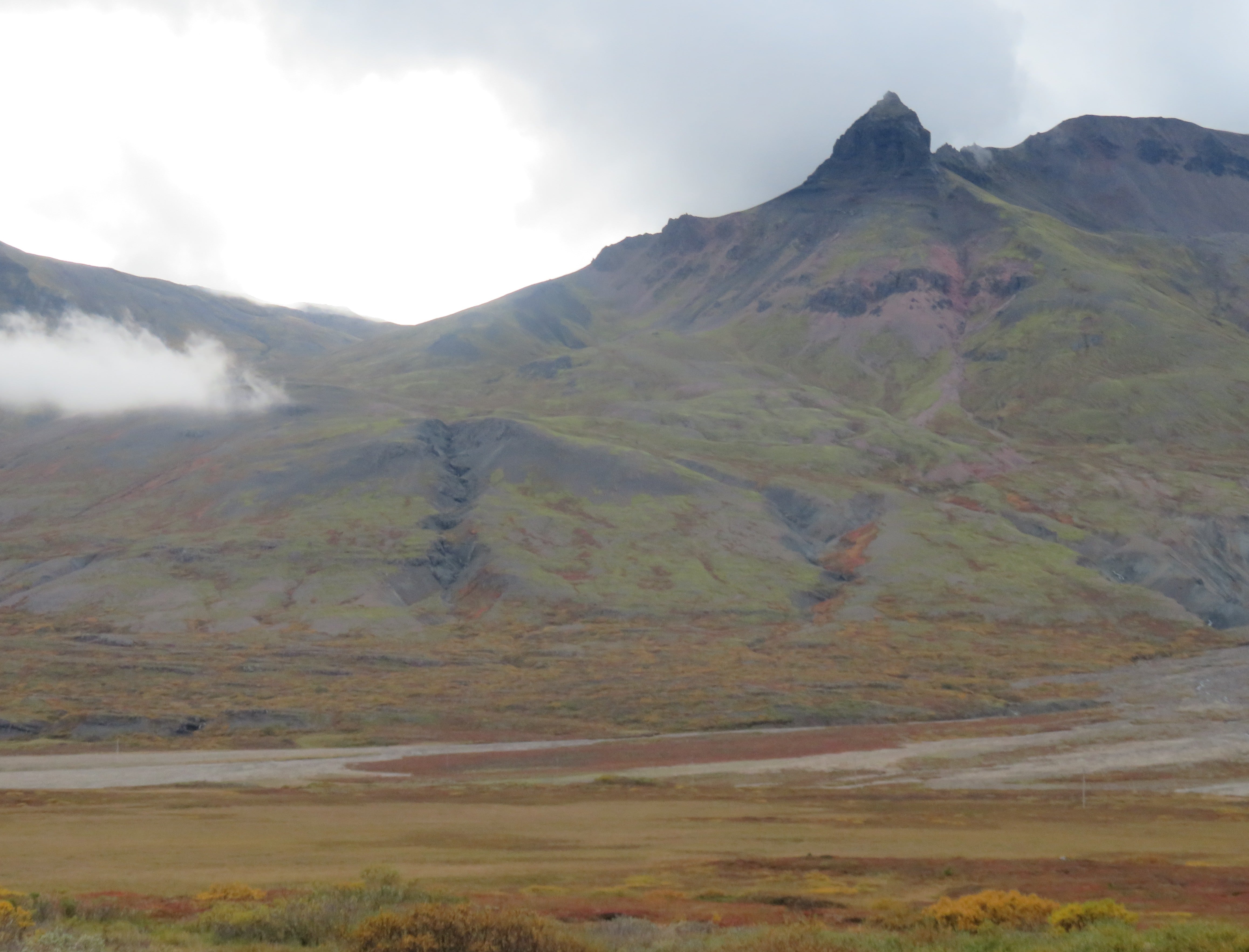 Beautiful mountain view we saw on route 95