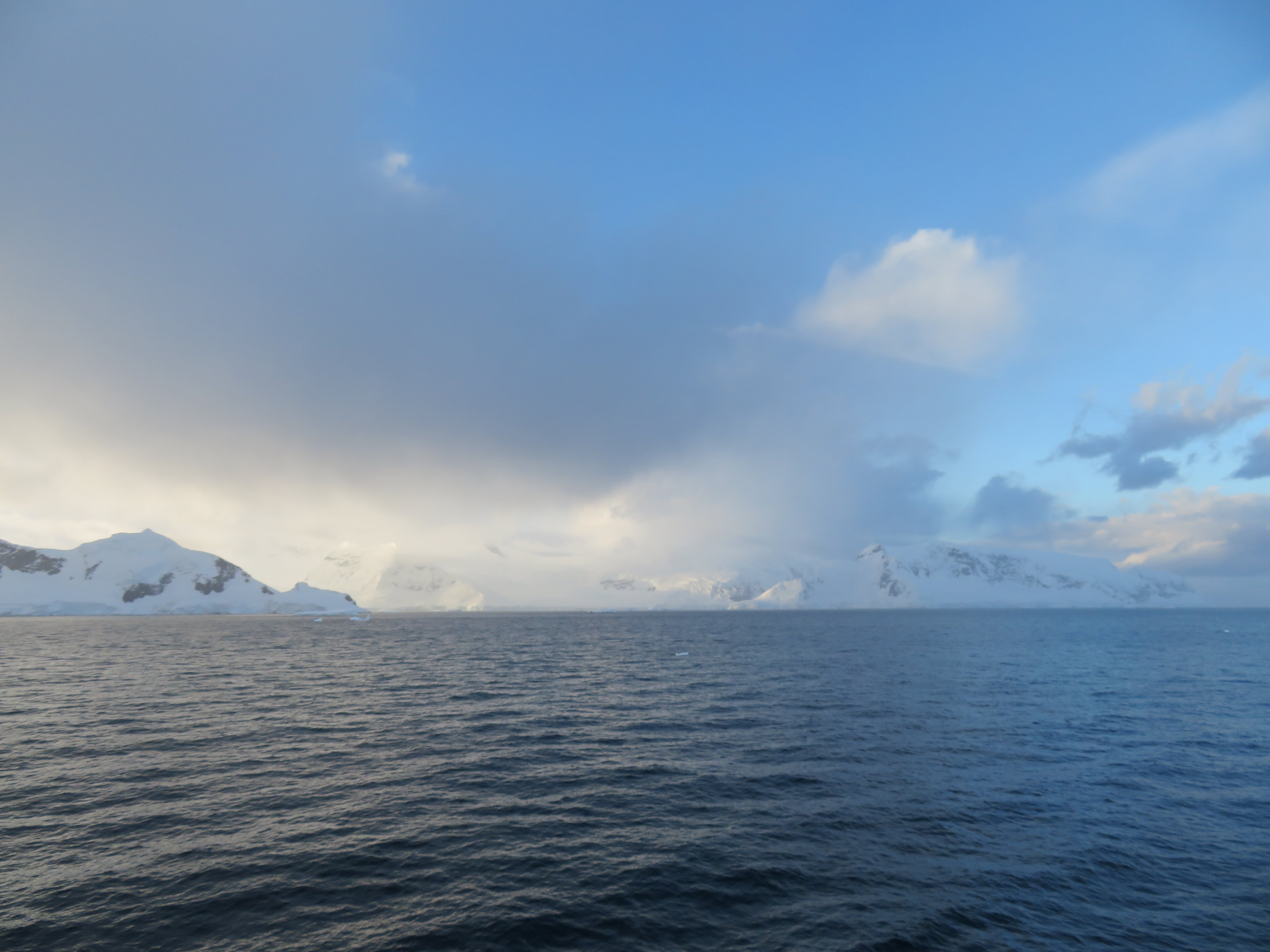 Deception Island in the morning