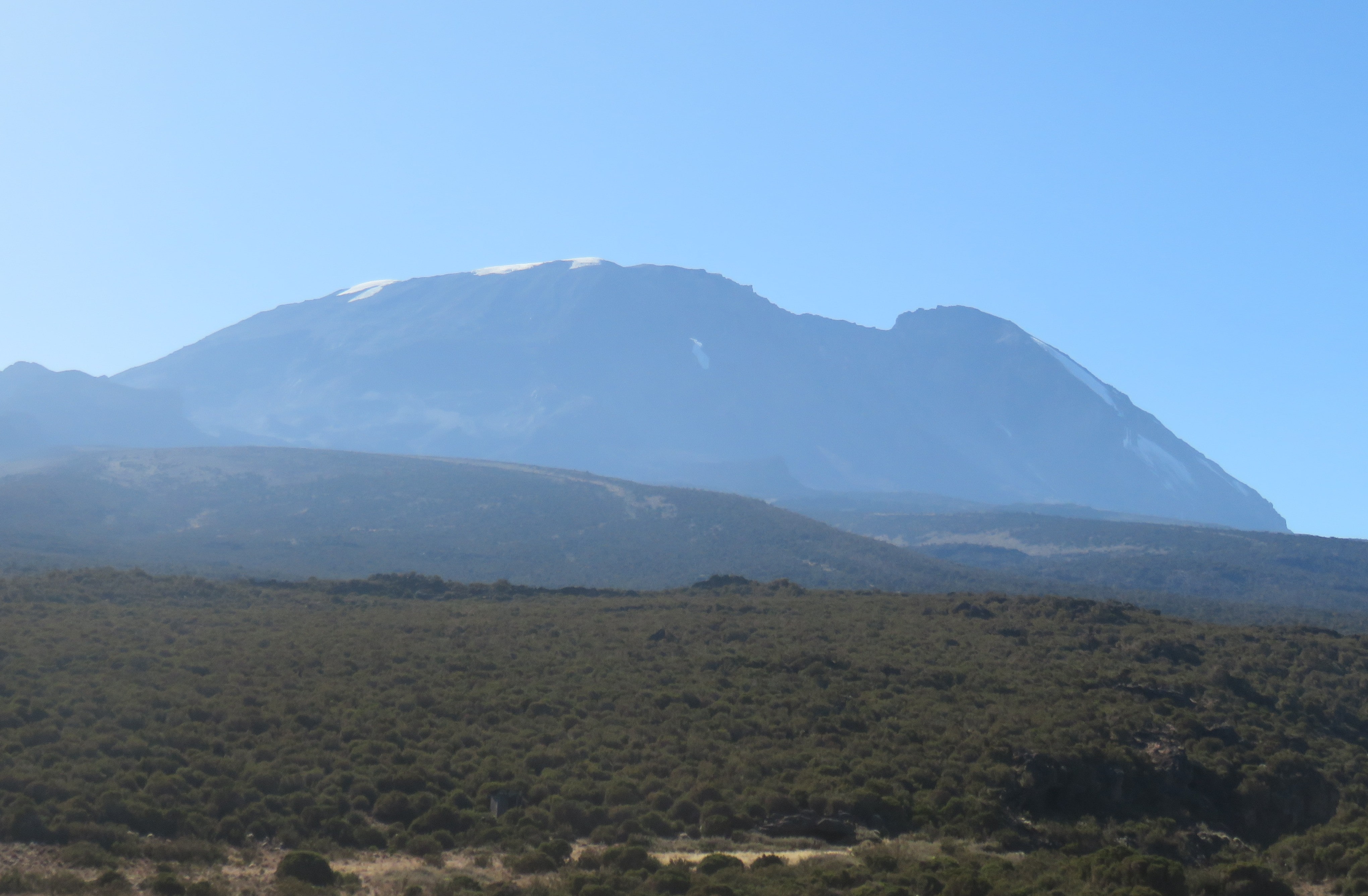 Snow on Mount Kilimanjaro