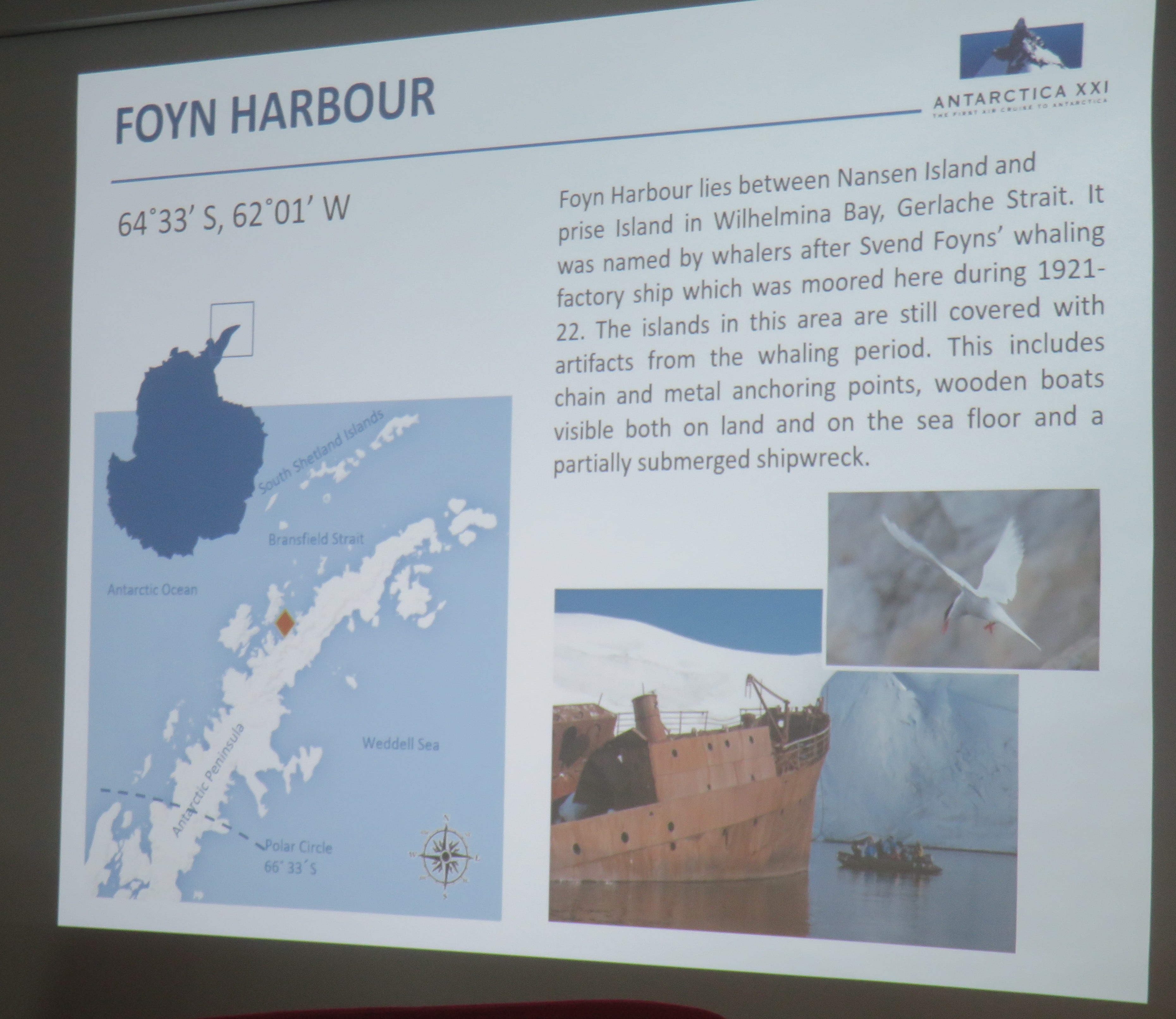 Map of Foyn Harbor