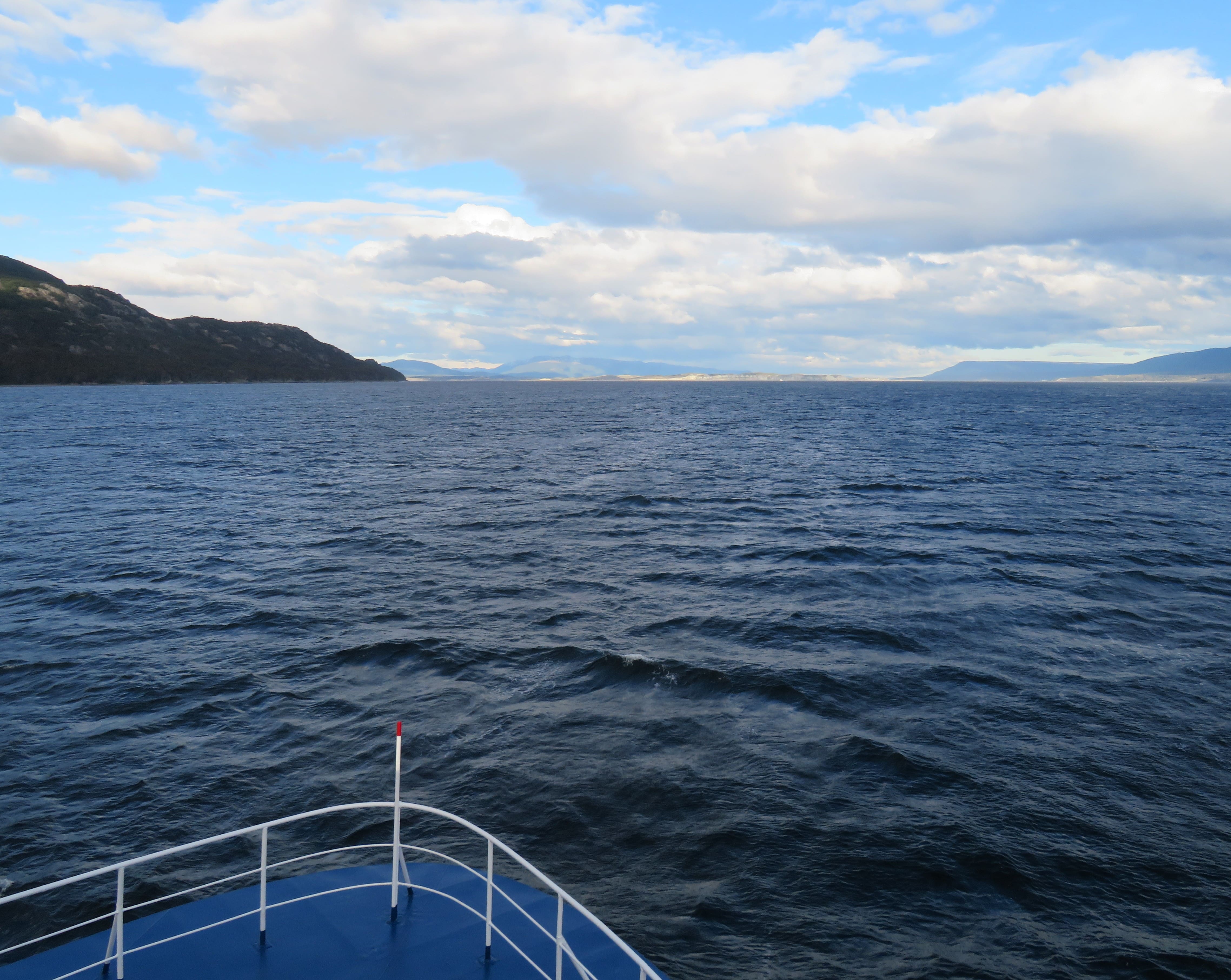 Sailing through the Beagle Channel