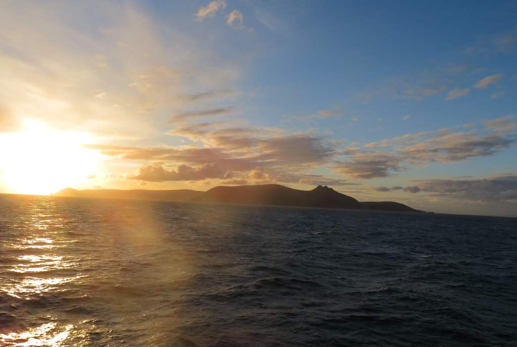 Sunset on Beagle Channel