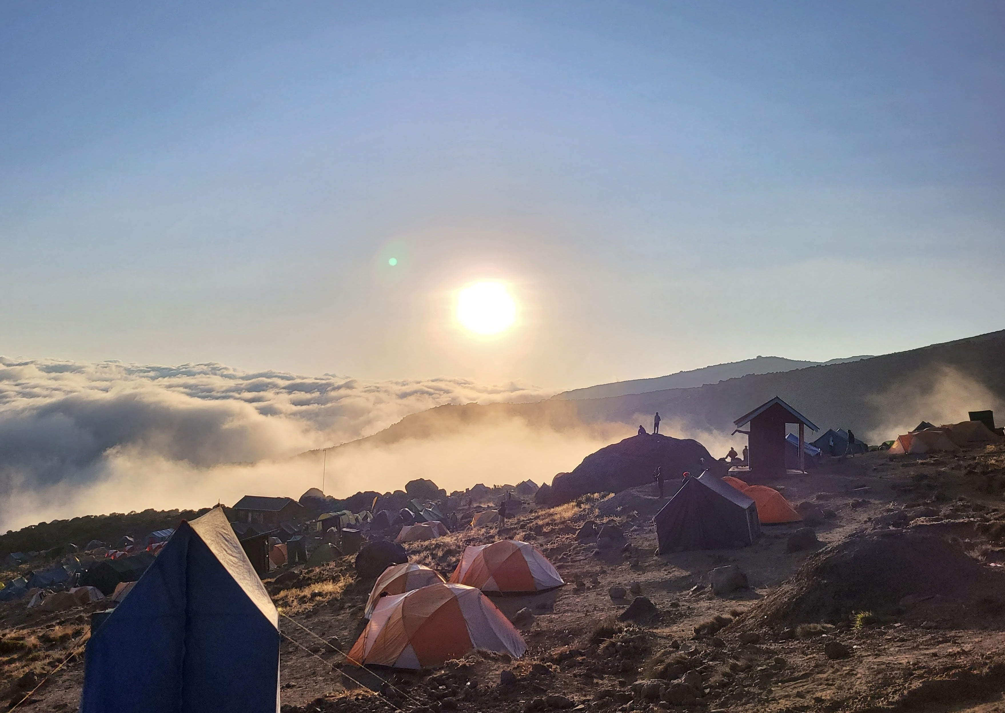 Sunset at Karanga Camp