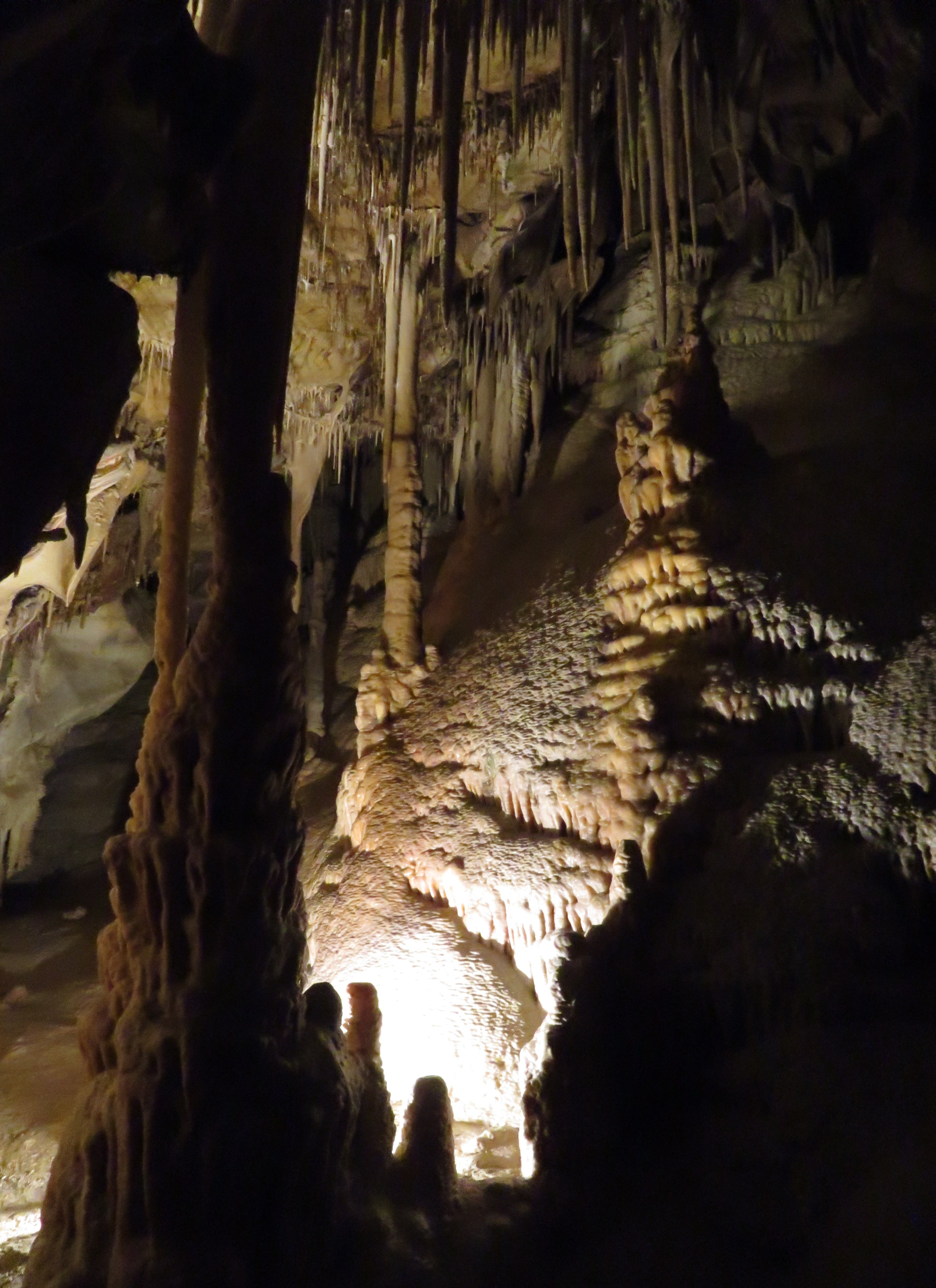 Inside Lehman Cave