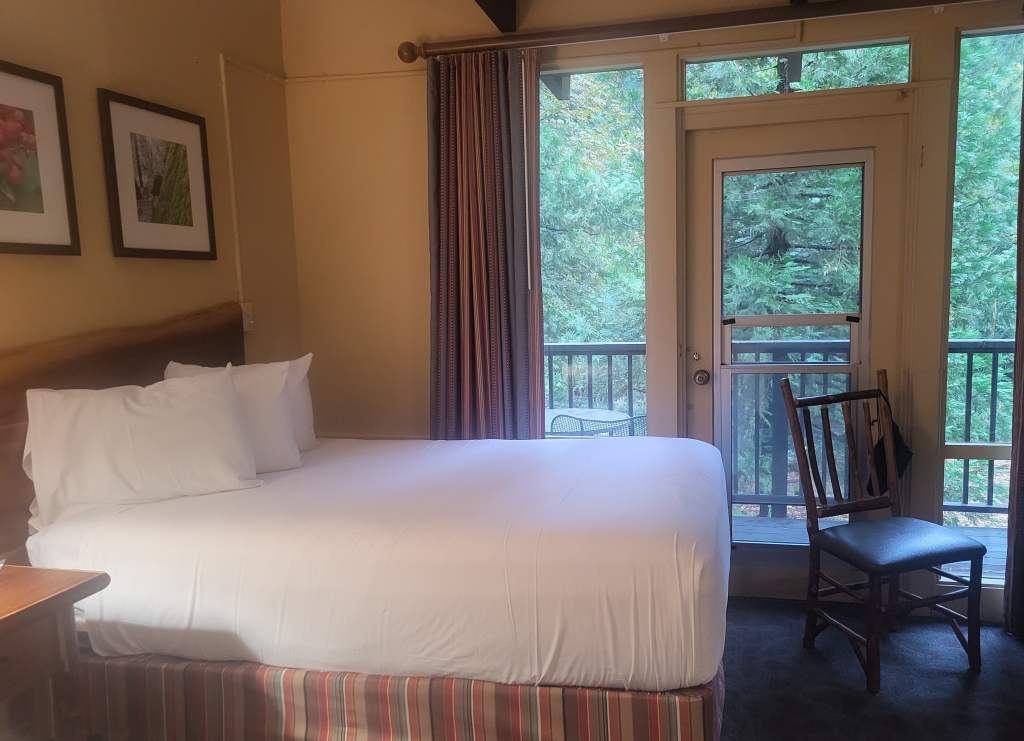 Our room in Yosemite Valley Lodge