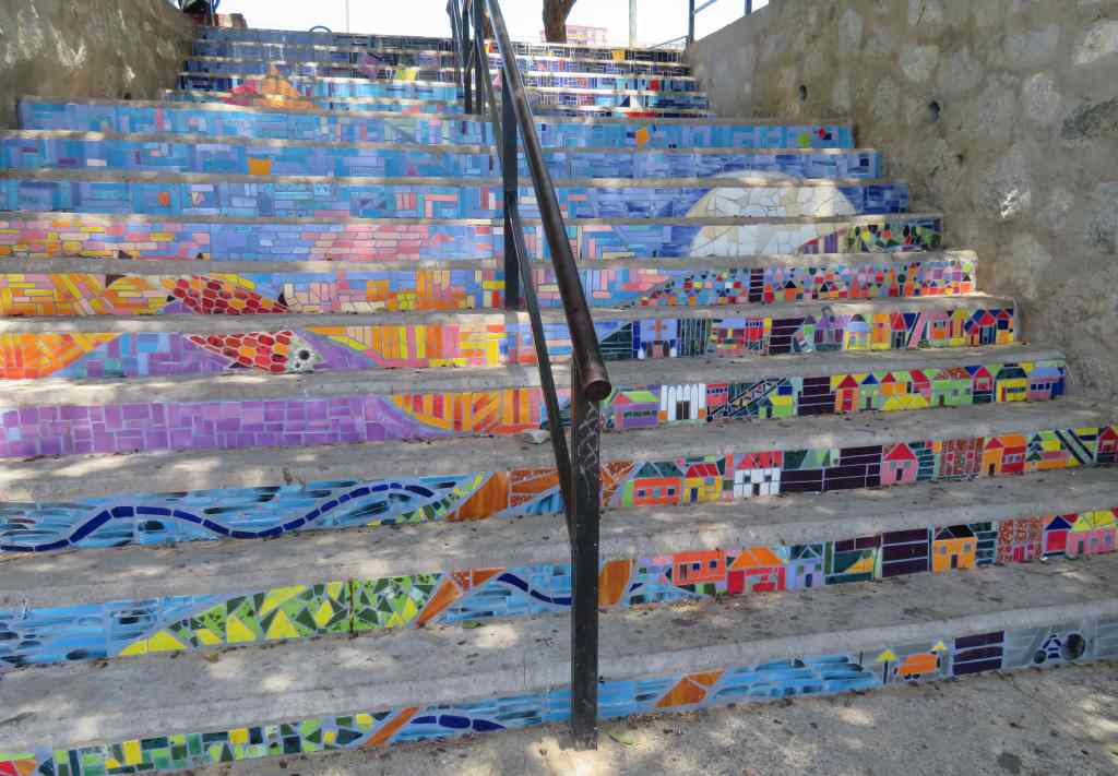 Valparaiso Mosaic Staircase