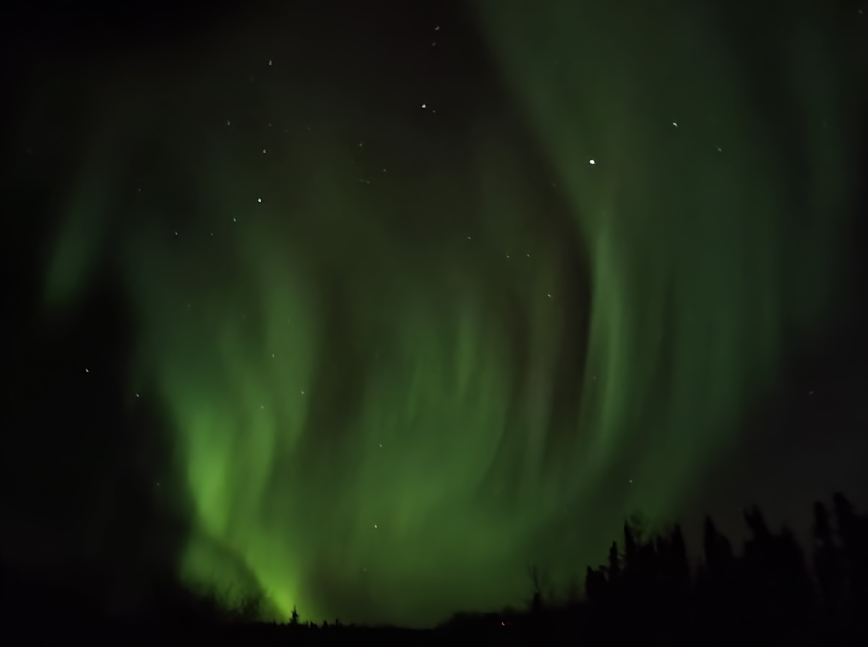 Aurora seen from Cleary Summit