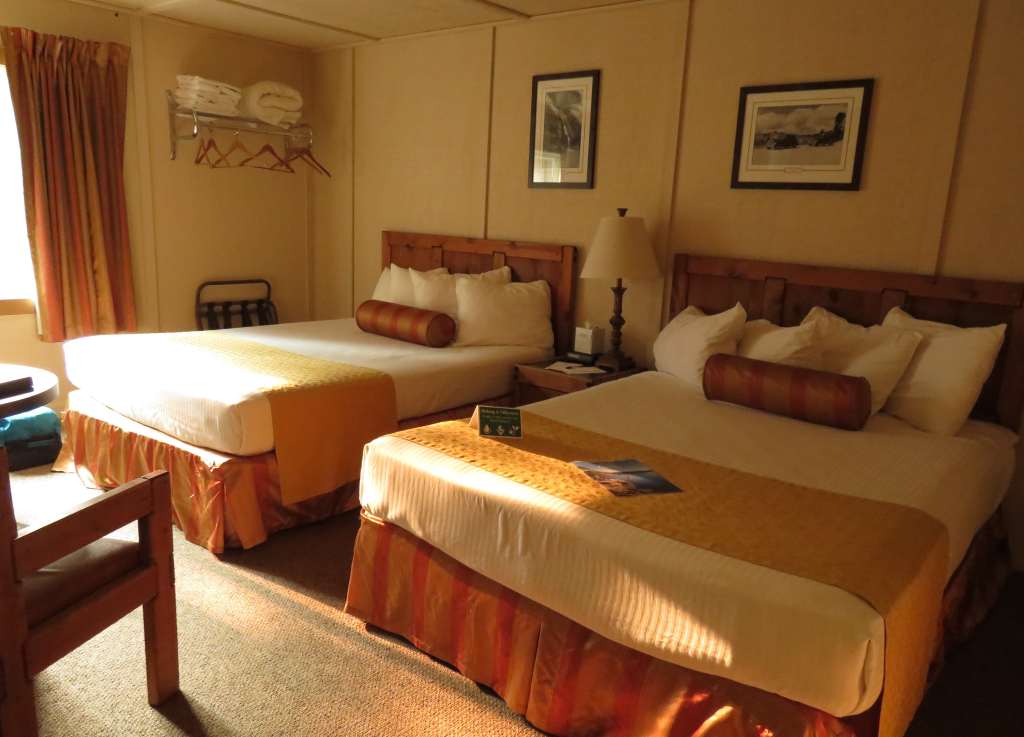 Room inside the cabin