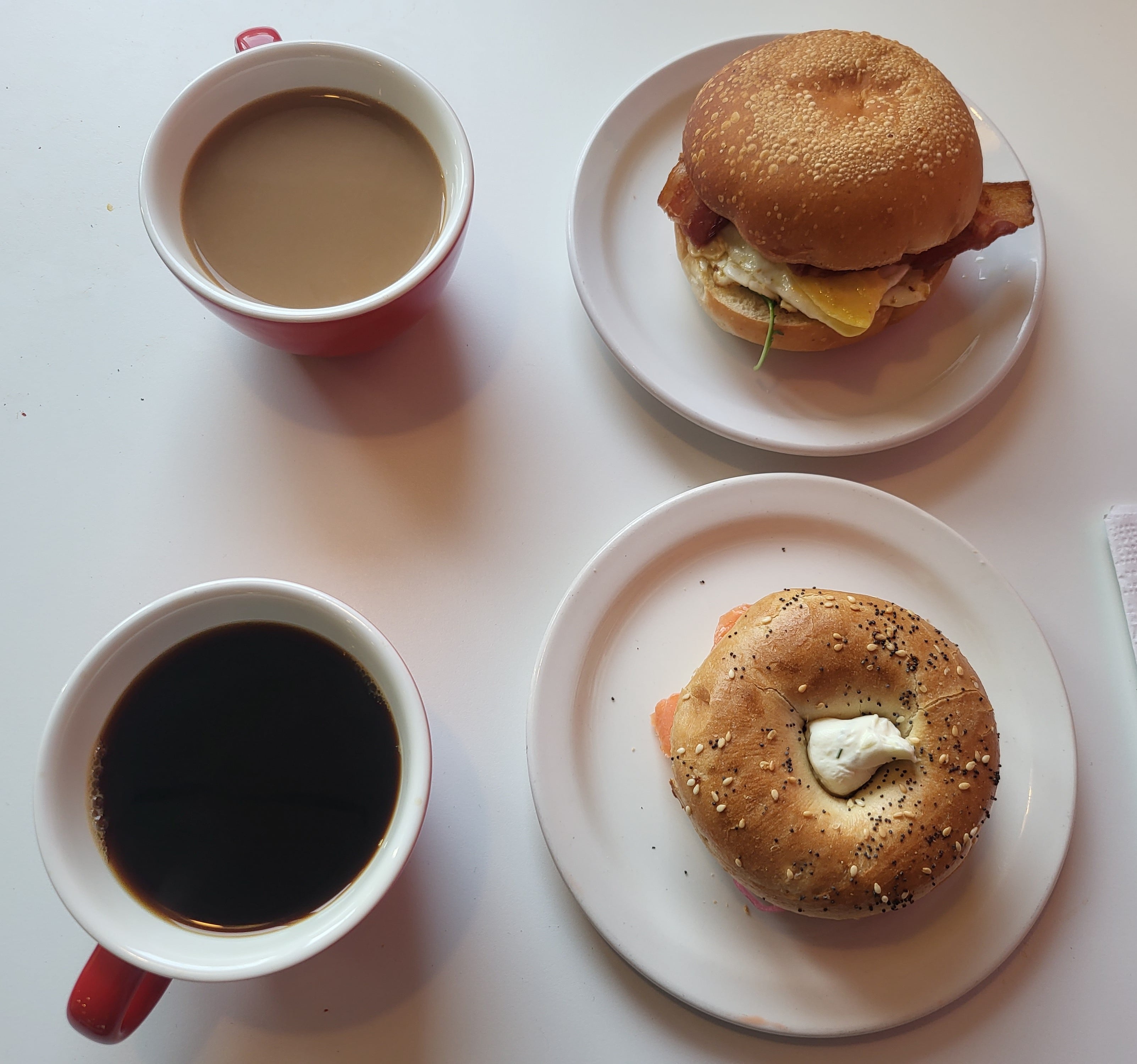 Breakfast at Birchwood cafe